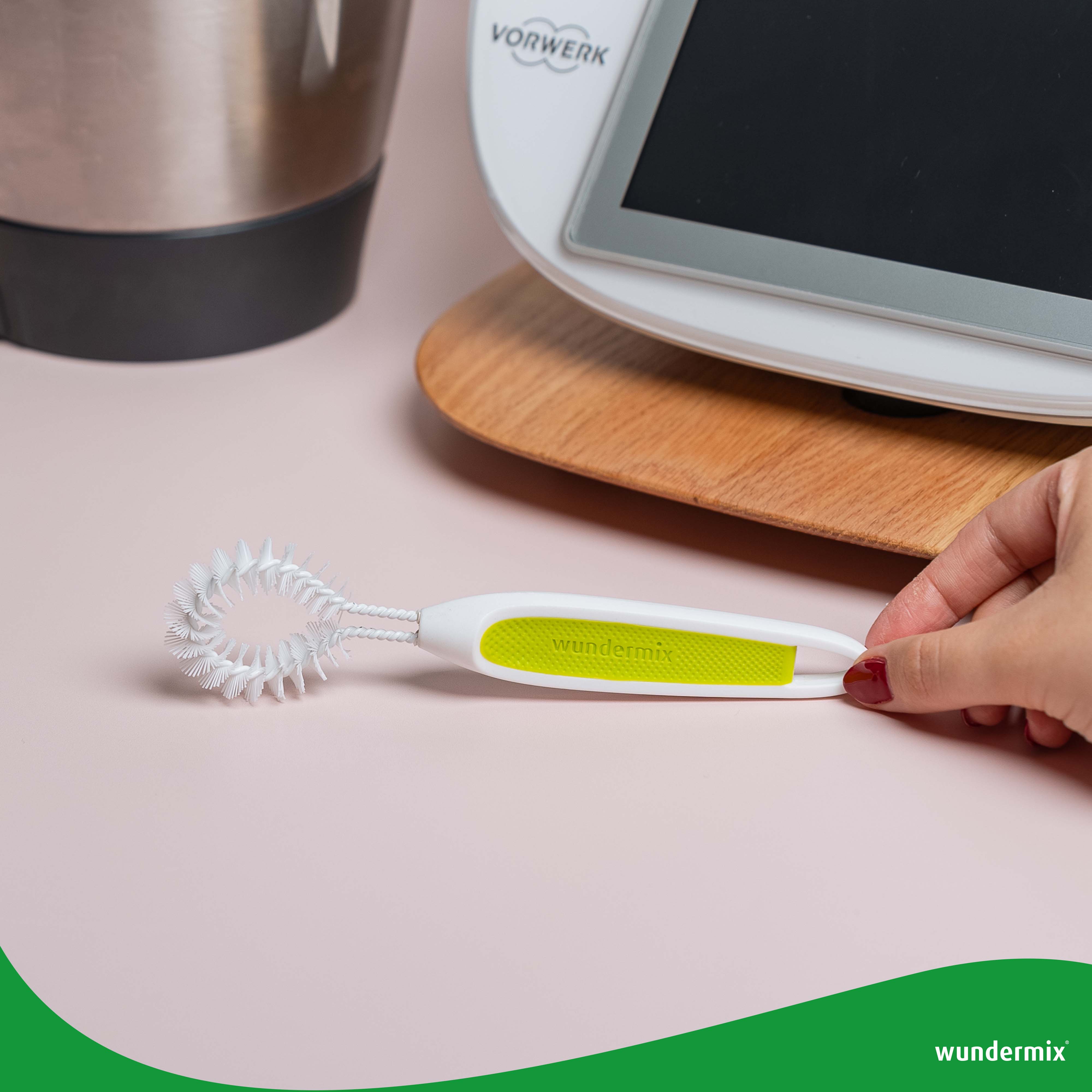 WunderBrush® Omega | Reinigungsbürste für Thermomix-Gehäuse