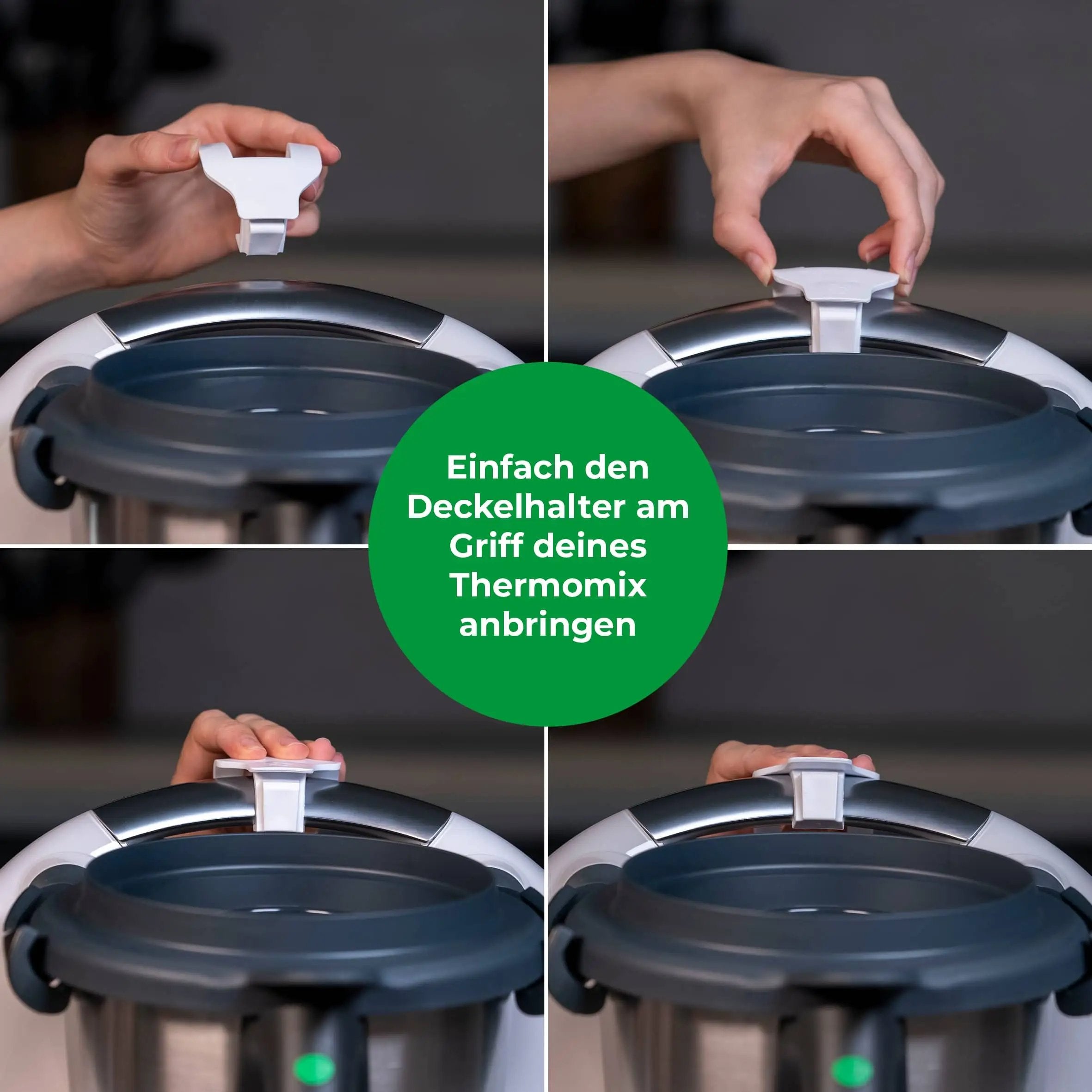 WunderClip® | Deckelhalter für den Thermomix TM6, TM5