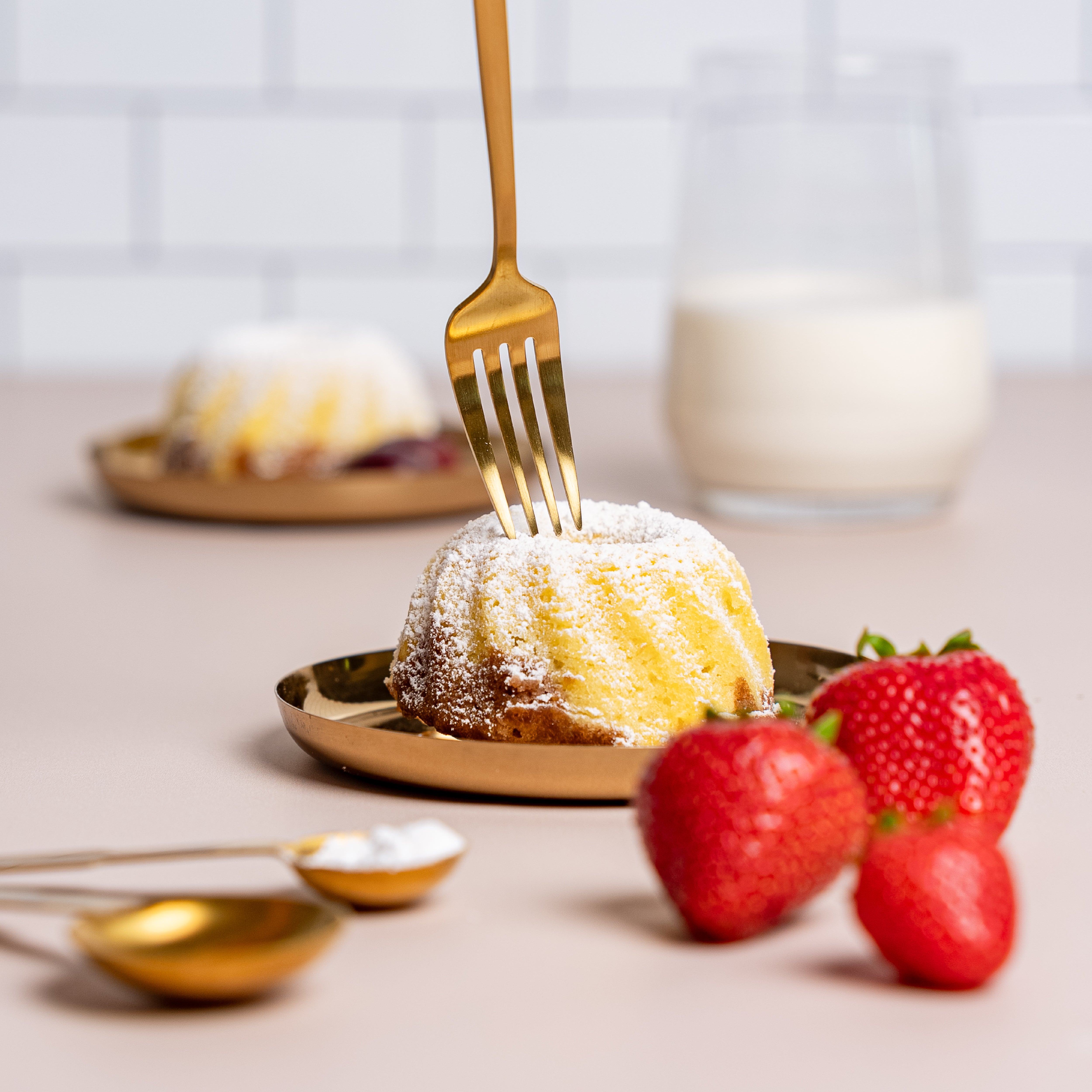 ZauberFry - Backform „Mini-Gugelhupf“ kompatibel mit Ninja Airfryer (2er-Set)