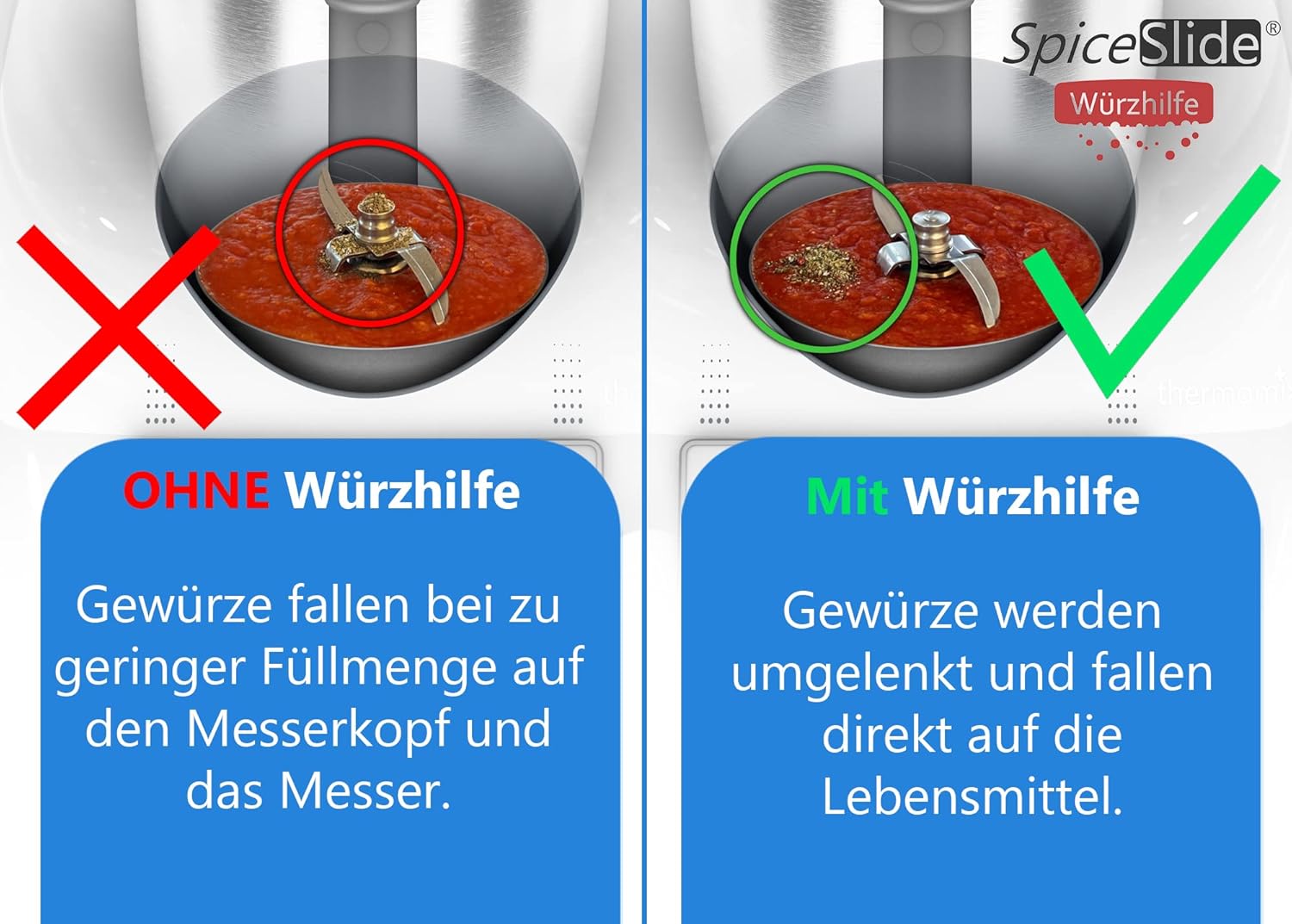 SpiceSlide | Gewürzrutsche für TM6, TM5, TM31