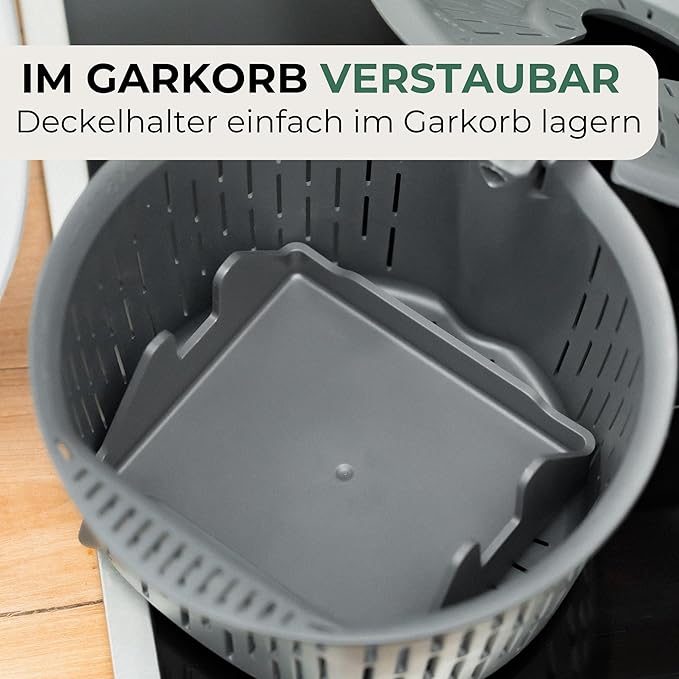 STERNEKOCH Deckelhalter mit Abtropfschale für Thermomix TM6, TM5