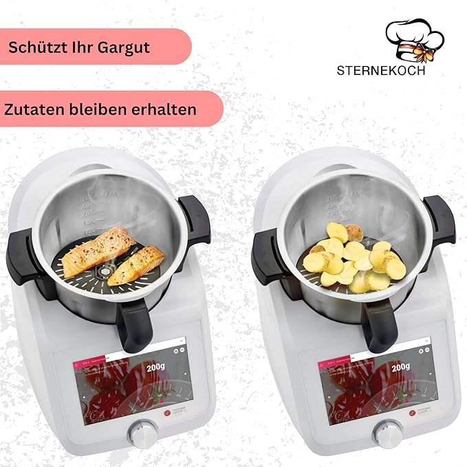 STERNEKOCH Messerabdeckung für Monsieur Cuisine Smart, Trend, Connect
