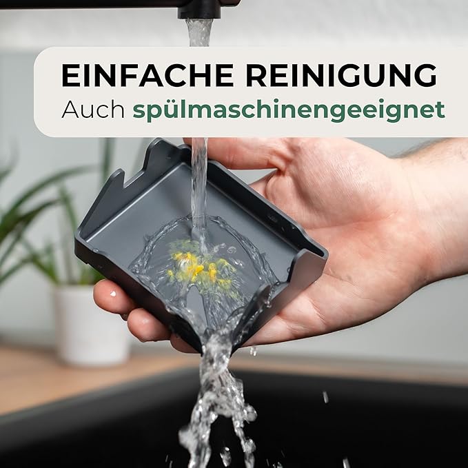 STERNEKOCH Deckelhalter mit Abtropfschale für Thermomix TM6, TM5