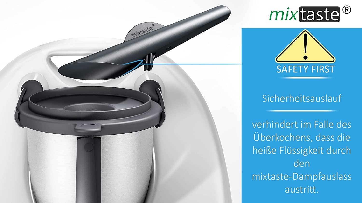 mixtaste® | Dampfumleiter-Kamin für Thermomix