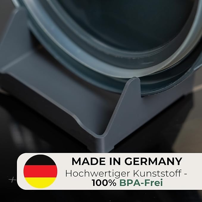 STERNEKOCH Deckelhalter mit Abtropfschale für Thermomix TM6, TM5