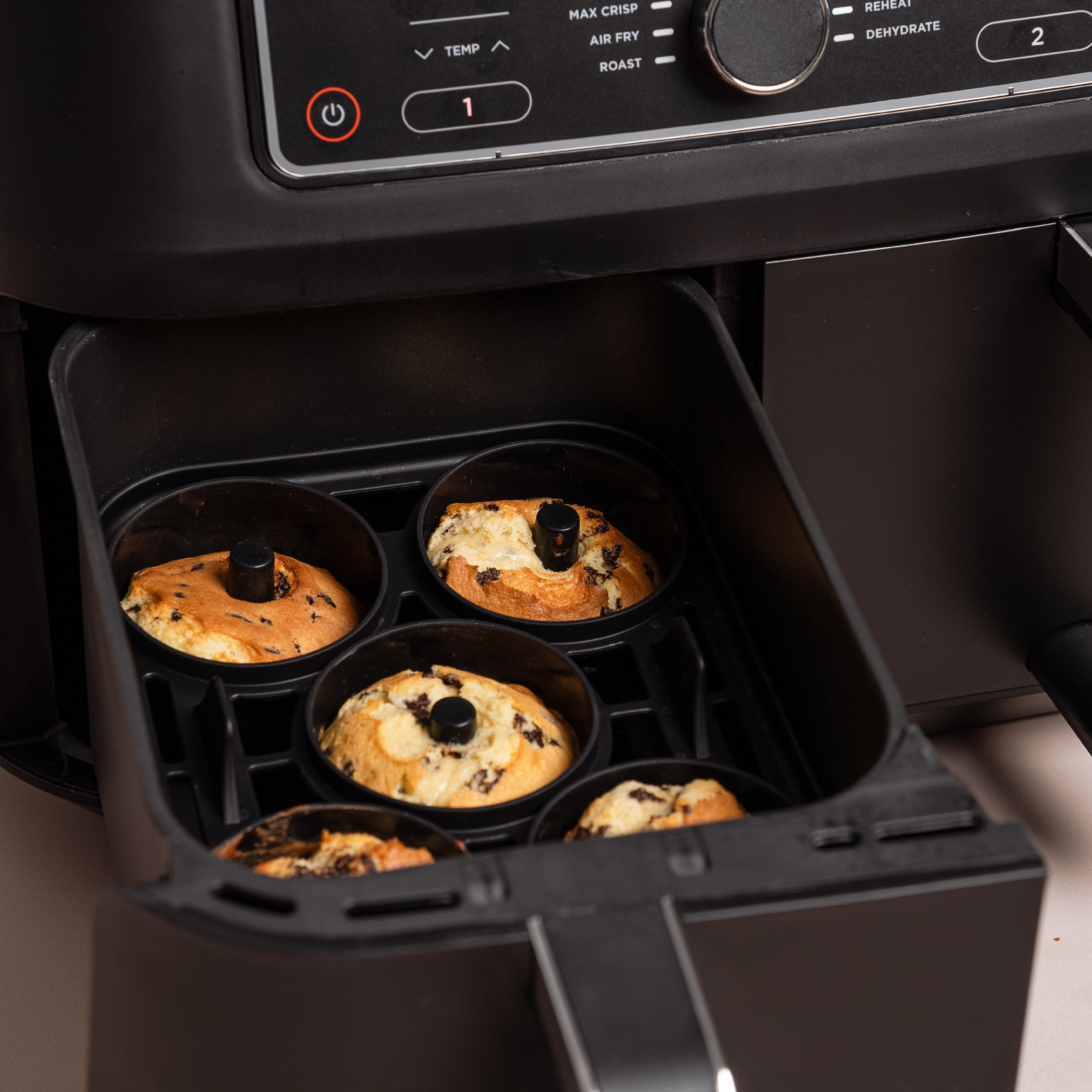 ZauberFry - Backform „Mini-Gugelhupf“ kompatibel mit Ninja Airfryer (2er-Set)