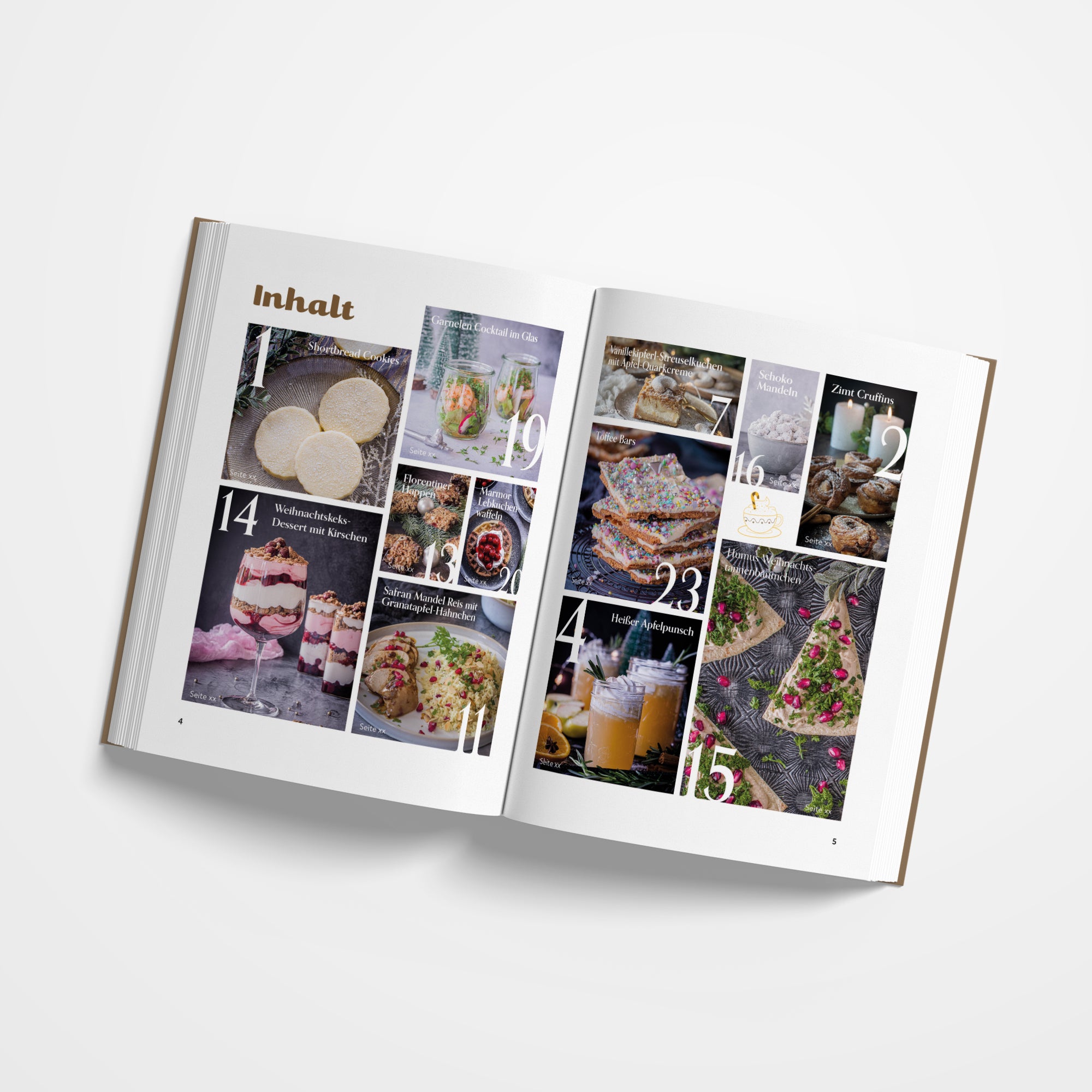 Adventszauber: 24 süße und herzhafte Rezepte für die Weihnachtszeit