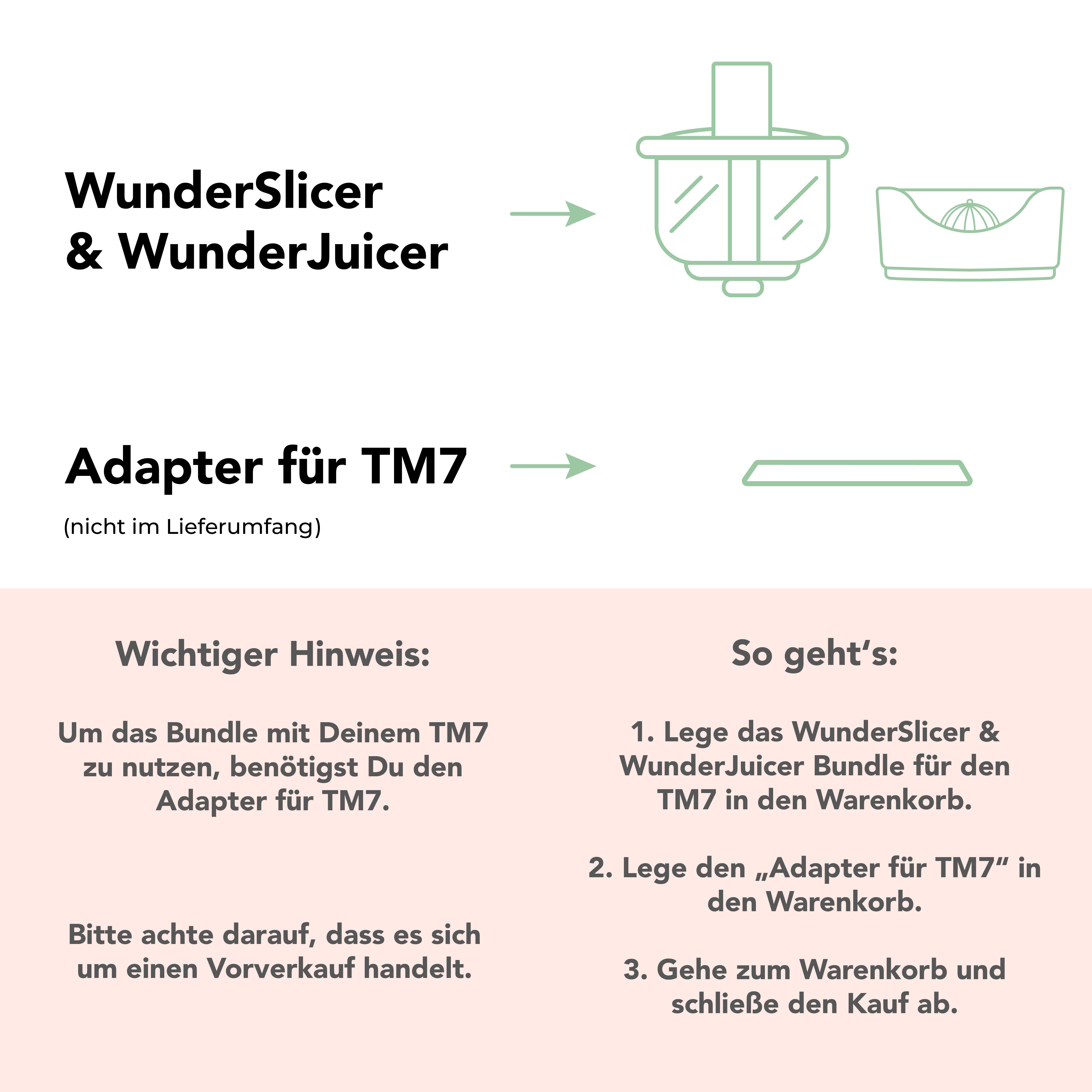 WunderJuicer® & WunderSlicer® für Thermomix TM7