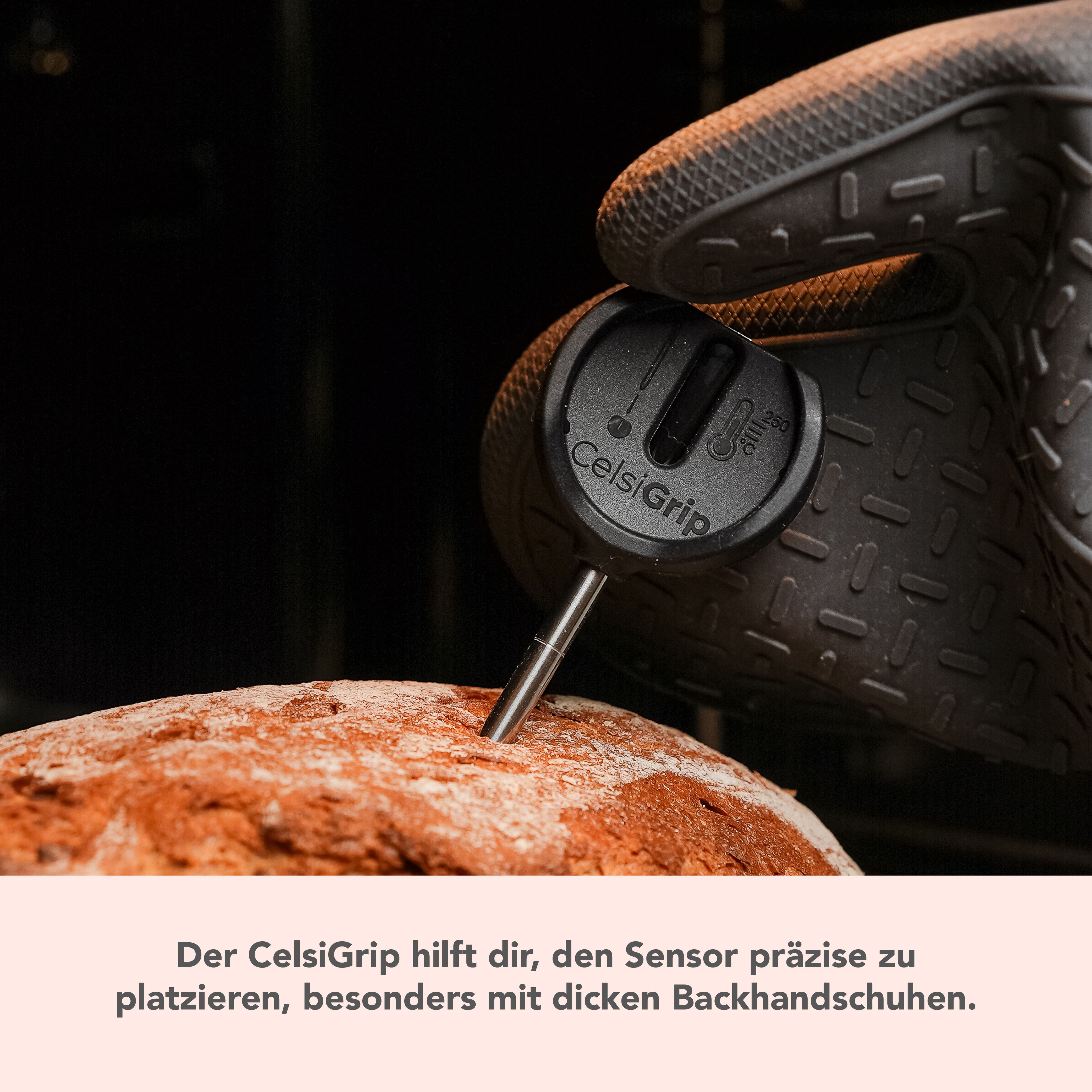 CelsiGrip® | Praktischer Griff für den Thermomix Sensor
