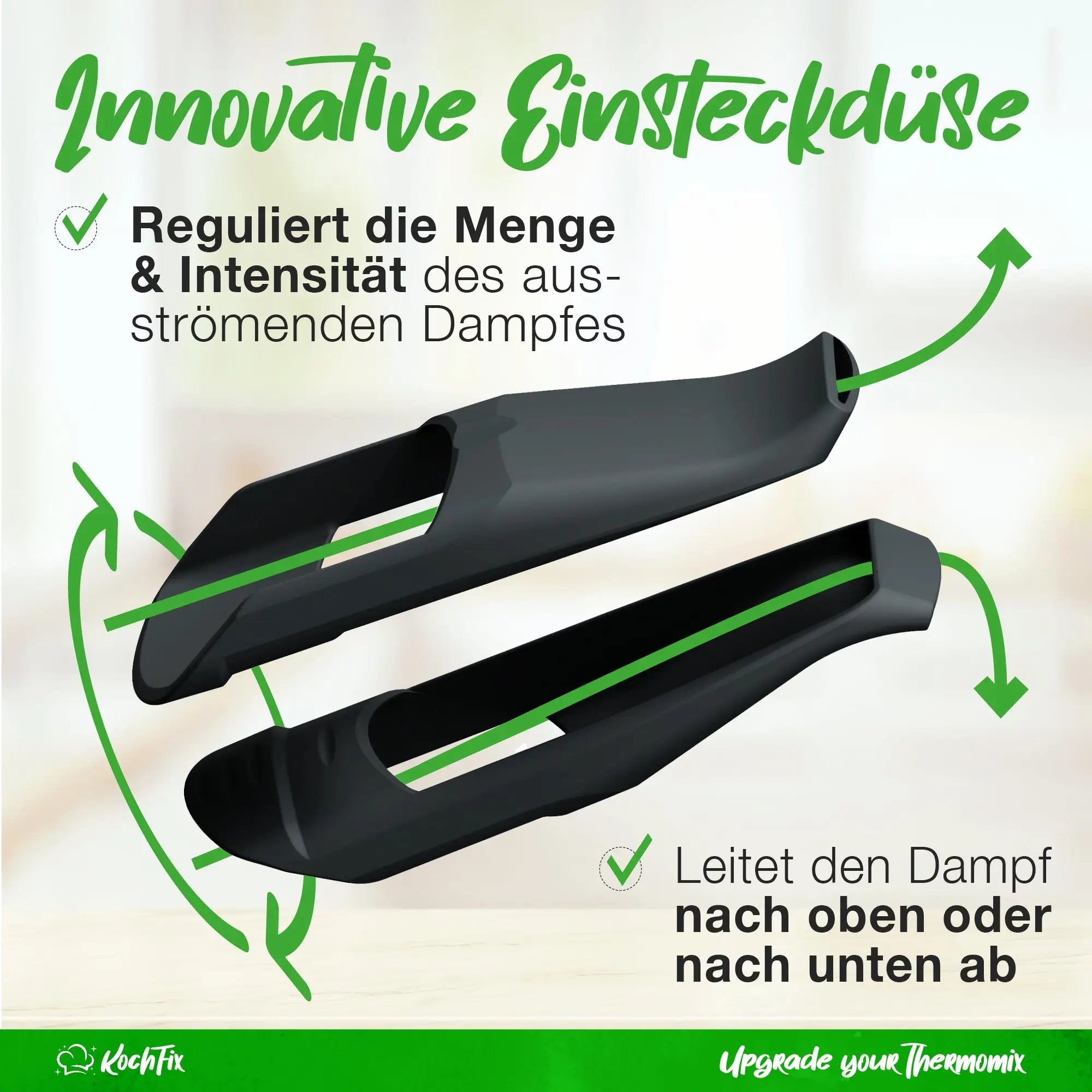 KochFix | Dampfumlenkung für Thermomix & Monsieur Cuisine