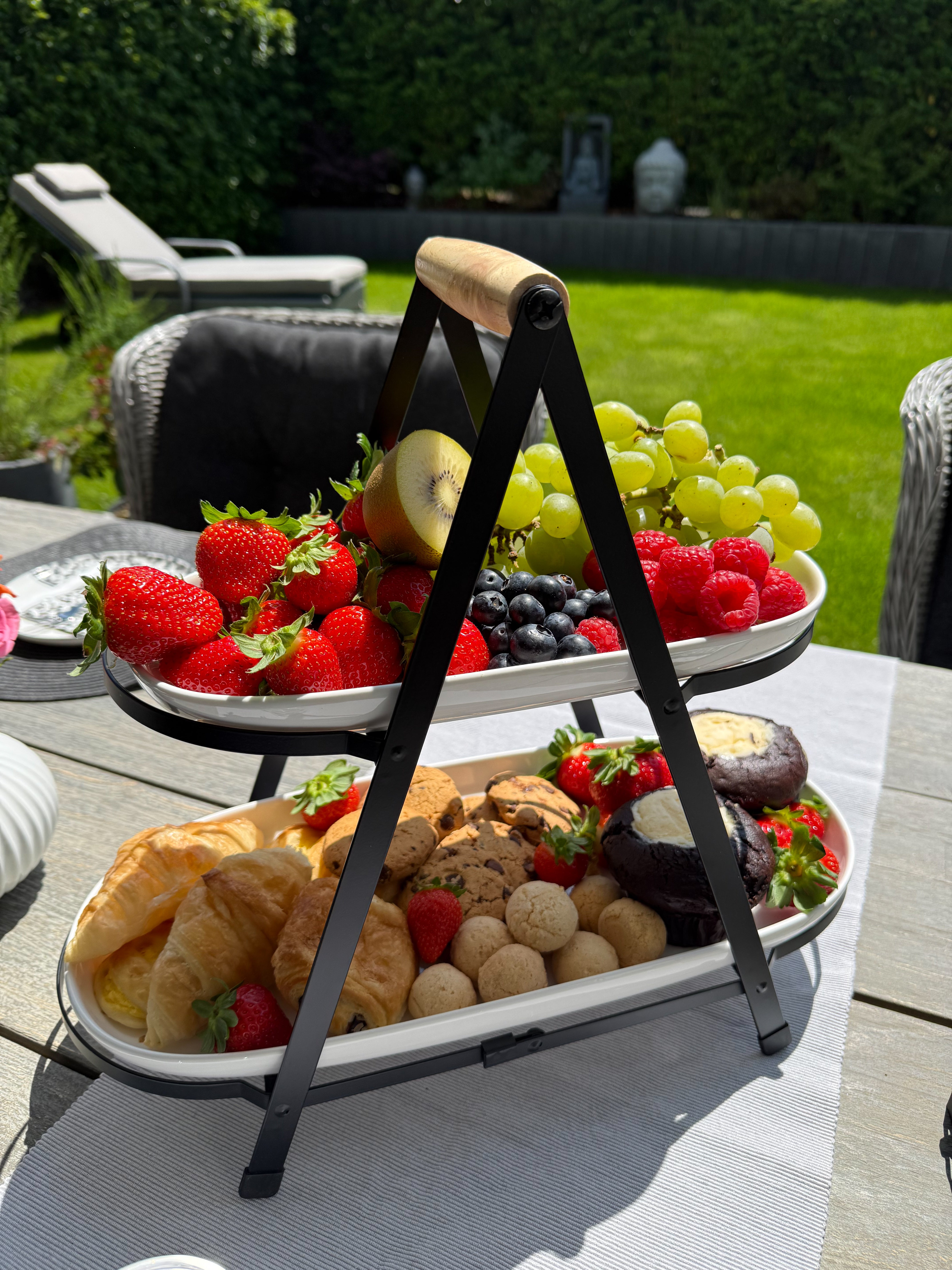 Servier-Etagere | 2-stöckig