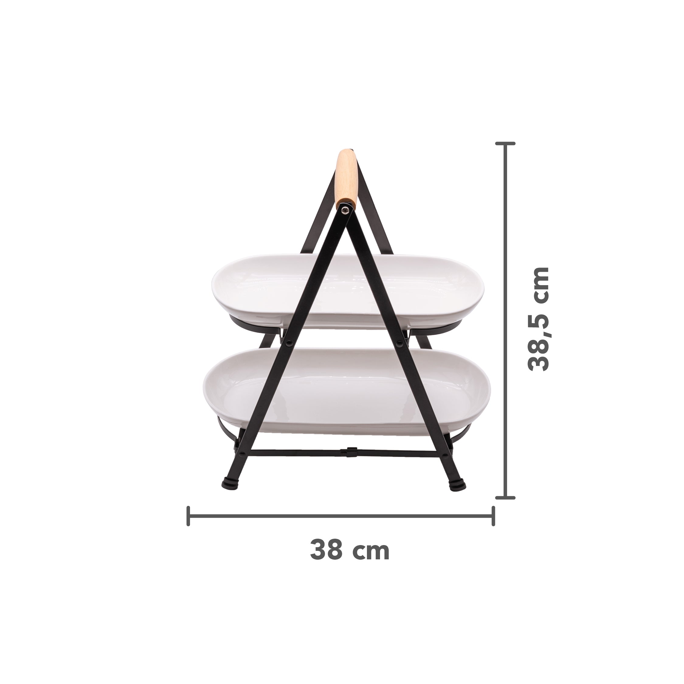 Servier-Etagere | 2-stöckig