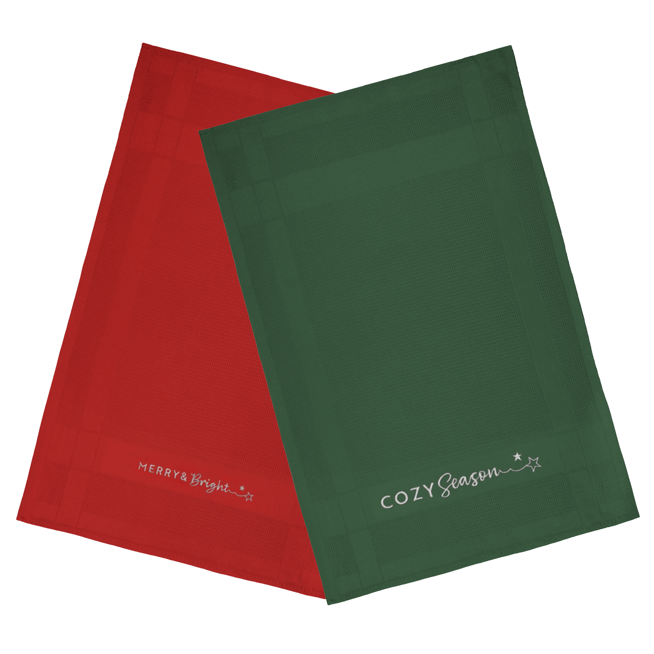 Mikrofaser-Tücher 2er-Set «food with love»