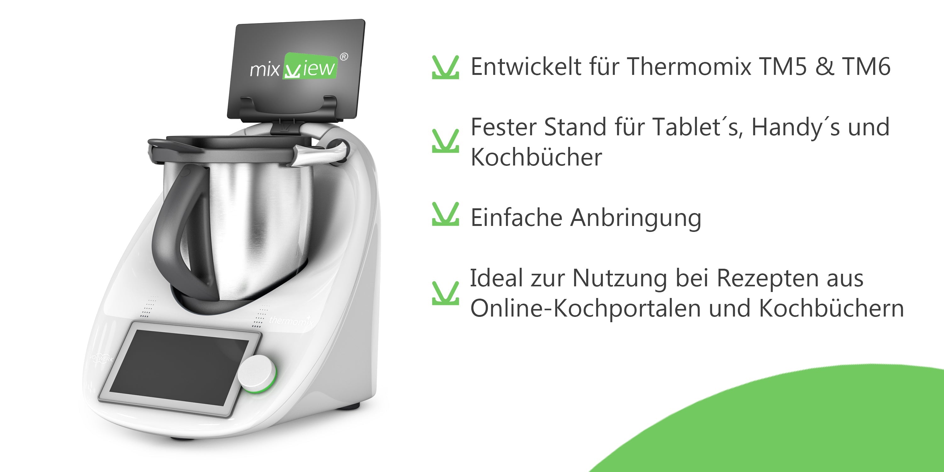 mixview® | Kochbuchhalter für TM6, TM5