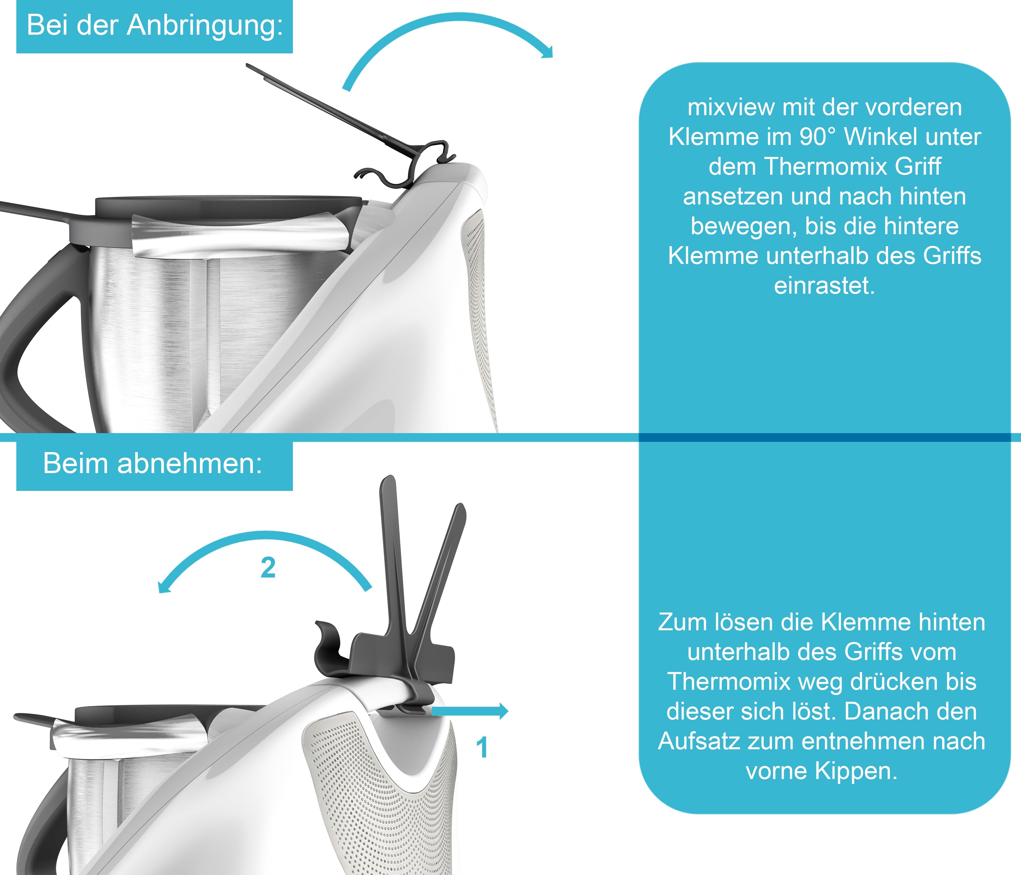 mixview® | Kochbuchhalter für TM6, TM5