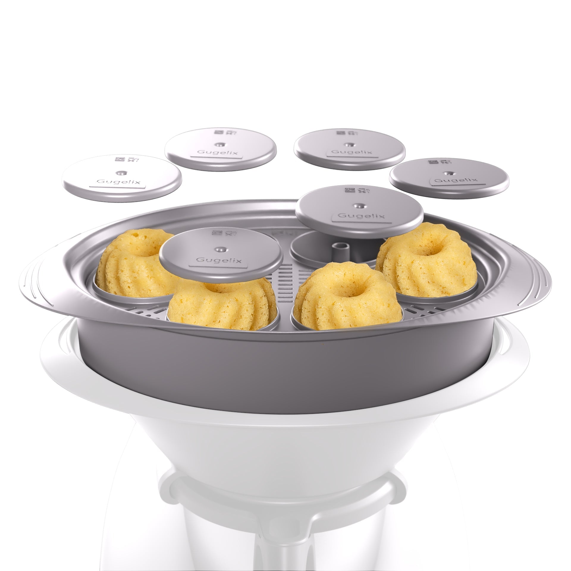 Gugelix - Mini-Gugelhupfform für Varoma für TM6, TM5, TM31