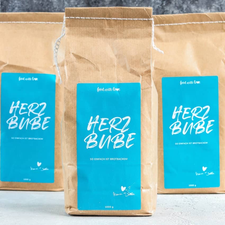 Brotbackmischung «Herzbube» | Weizenmischbrot | 1000g