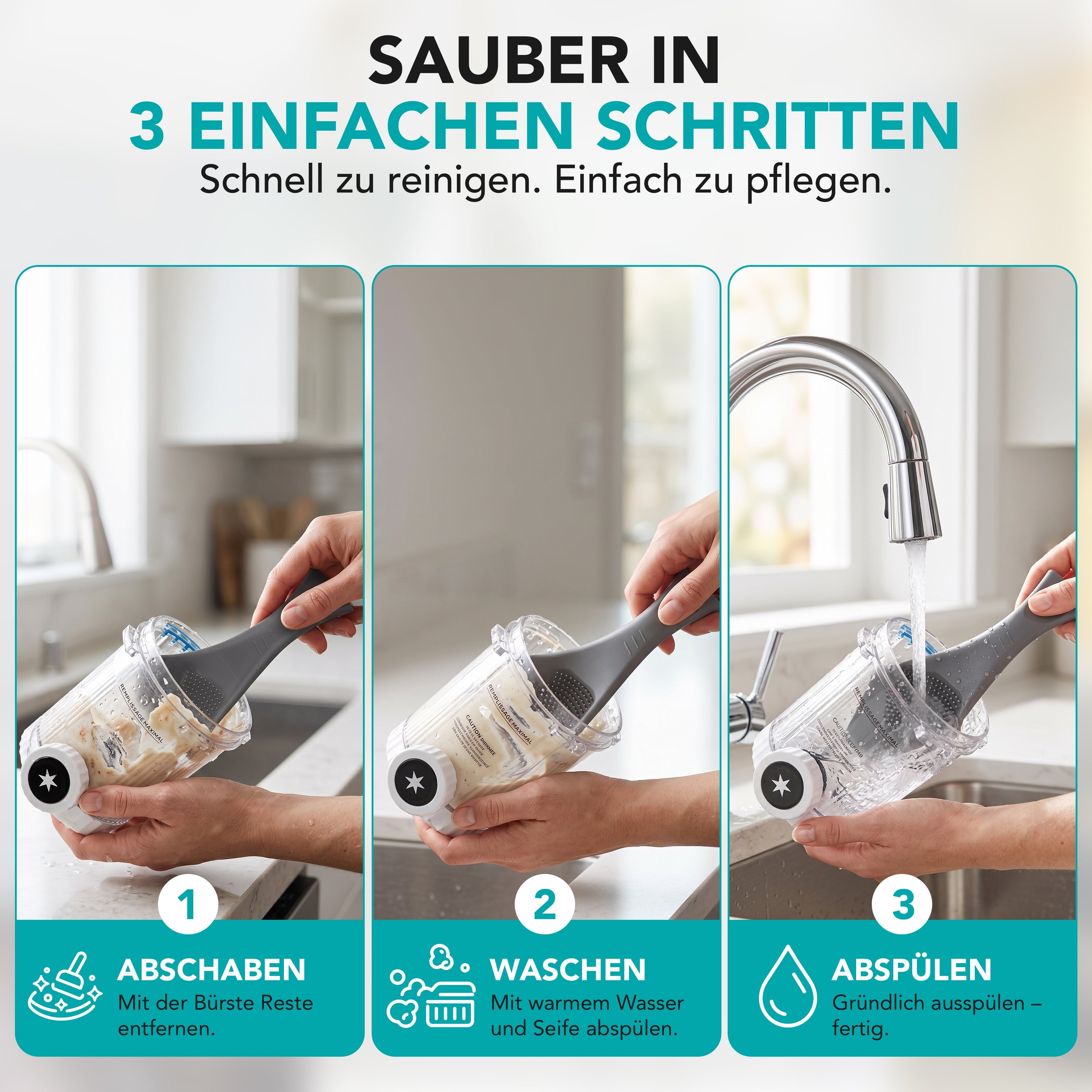Swirlyzer | Reinigungsbürste für Ninja Creami