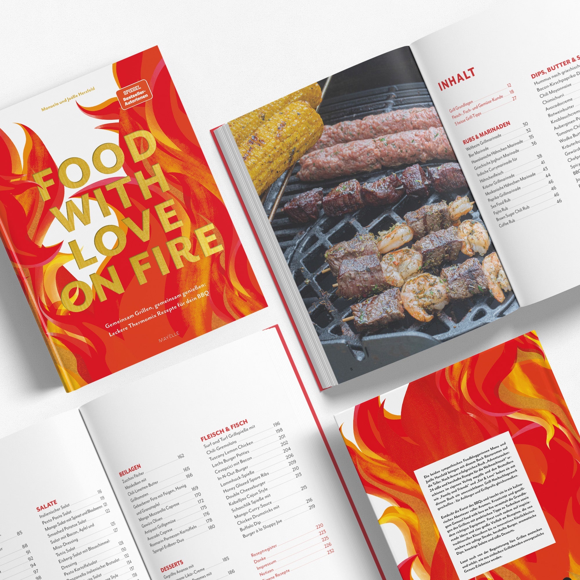 food with love on fire: Gemeinsam grillen, gemeinsam genießen - Thermomix-Ausführung