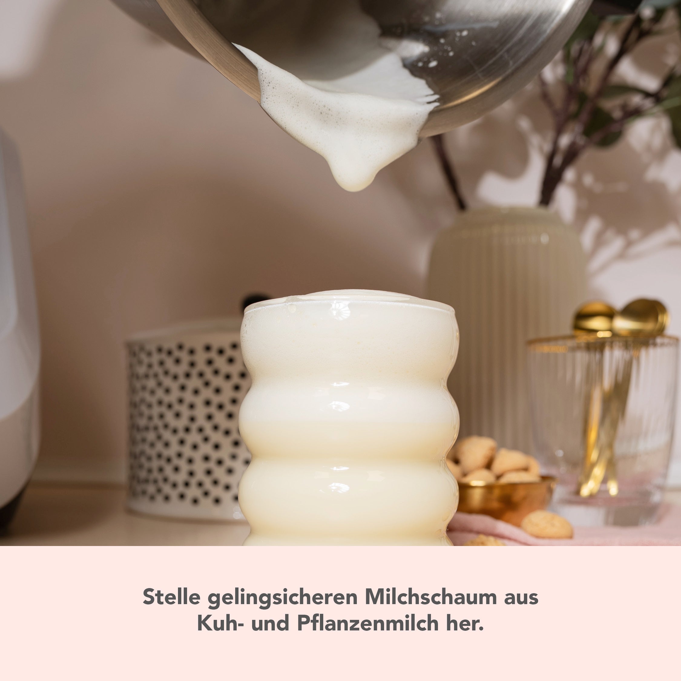 Milkimizer Milchschäumer für Monsieur Cuisine