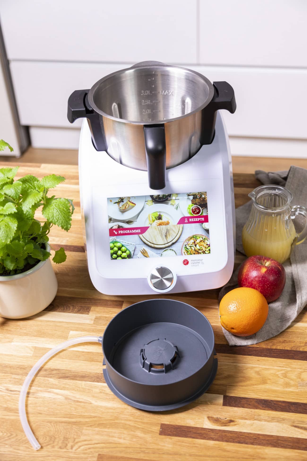 MixFino® | Dampfentsafter-Aufsatz für Monsieur Cuisine Smart, Trend, Connect