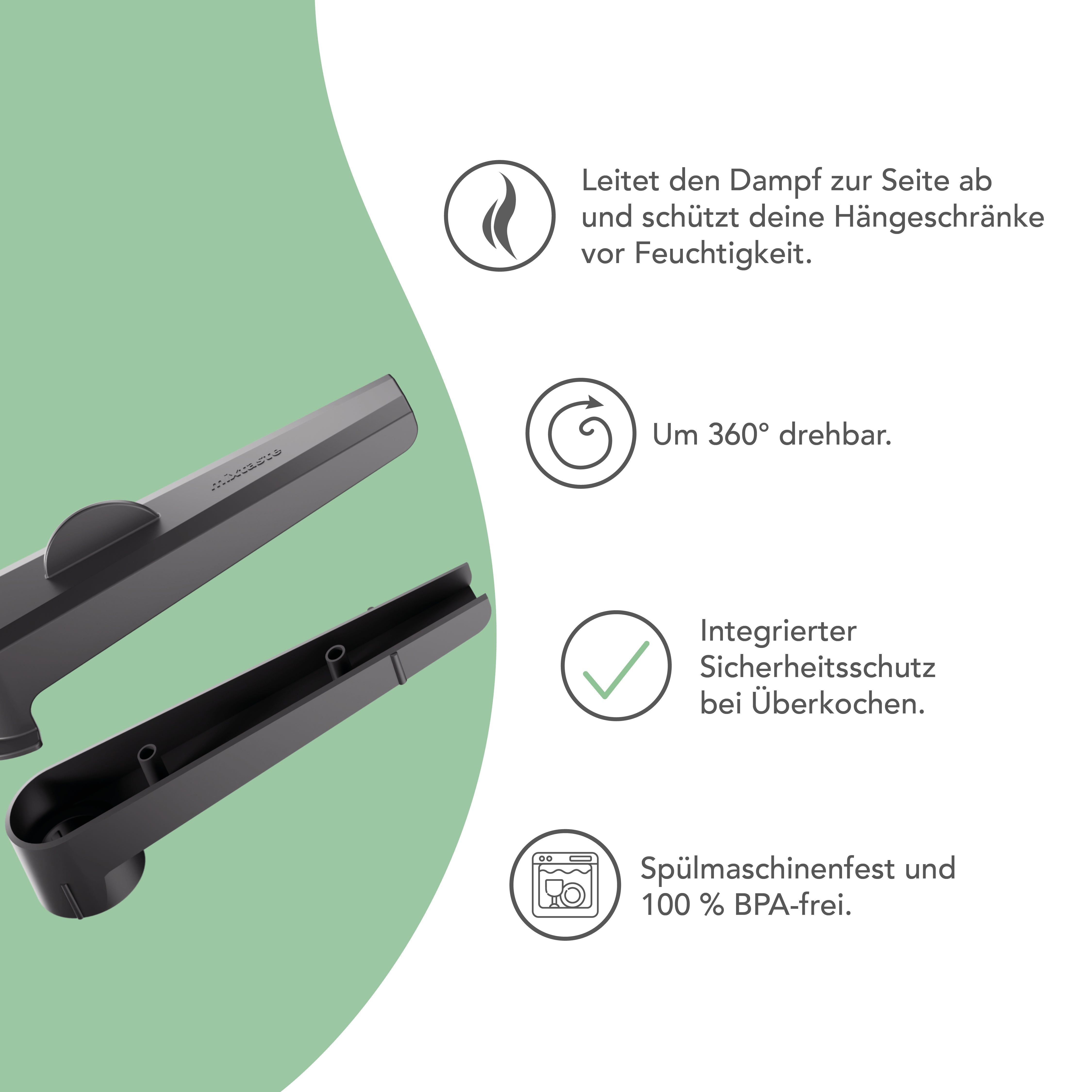 mixtaste® | Dampfumleiter-Kamin für Thermomix