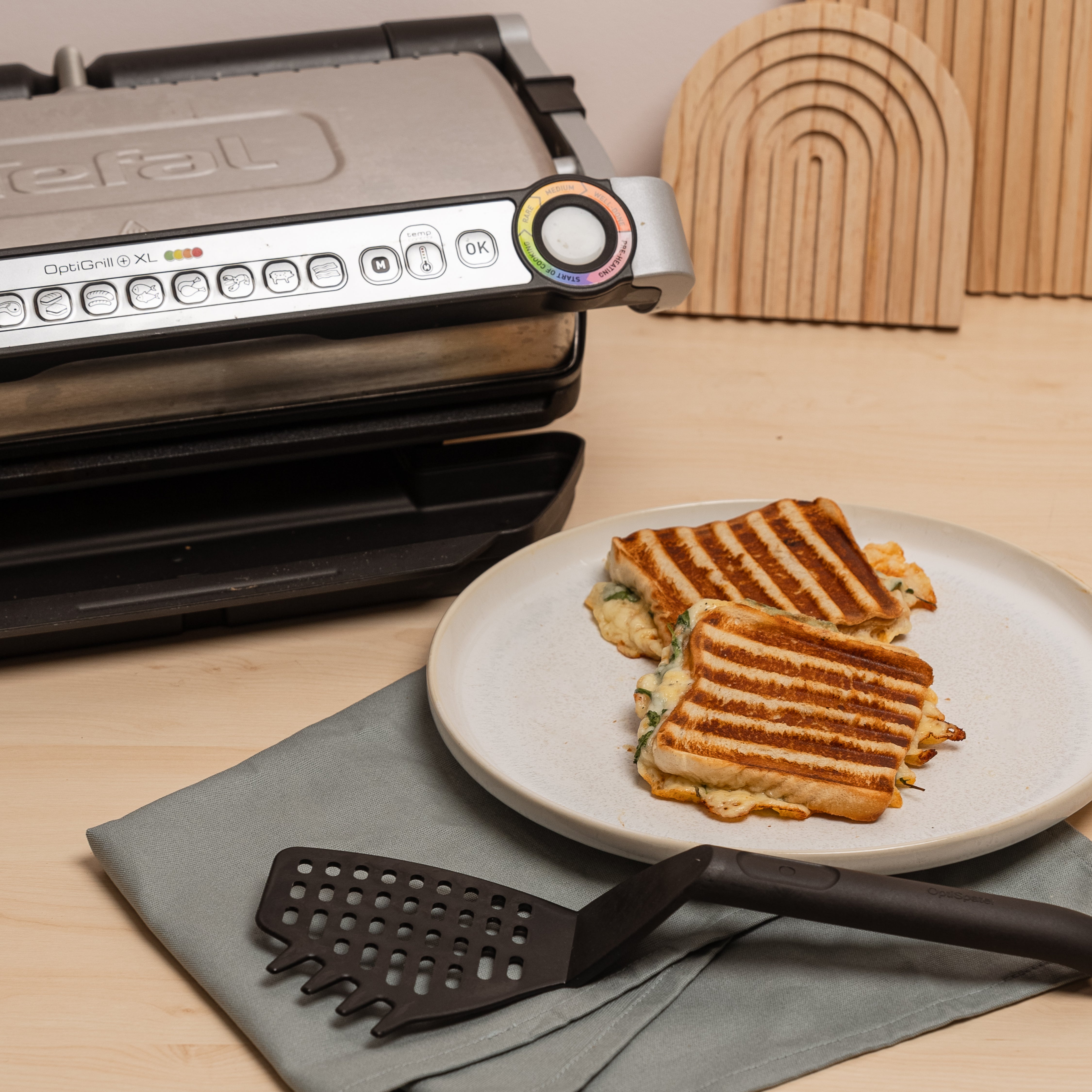 OptiSpatel® | Pfannenwender für Tefal OptiGrill & OptiGrill XL