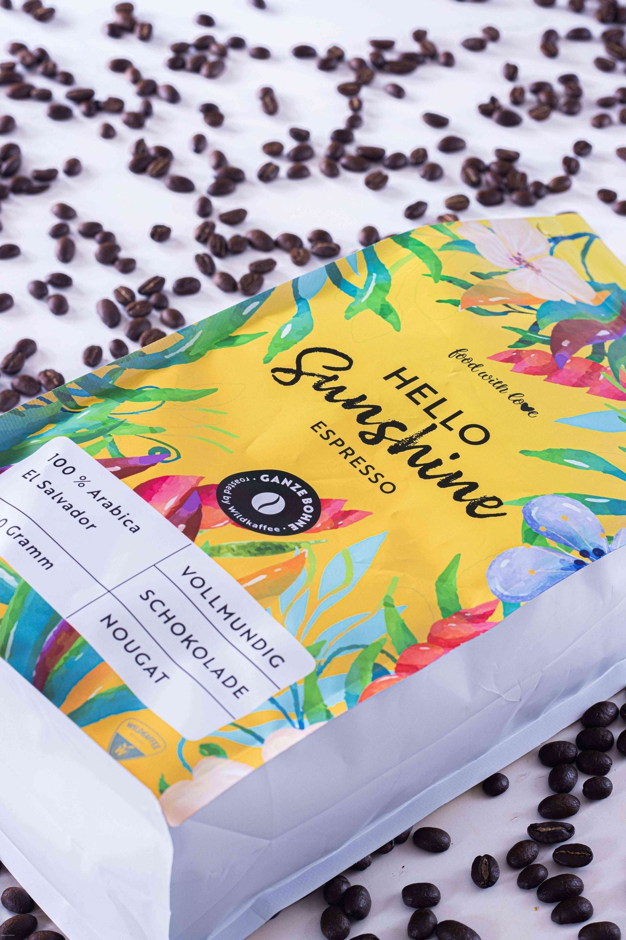 Wildkaffee „Hello Sunshine“ by „food with love“ | 100% Arabica | 1 KG