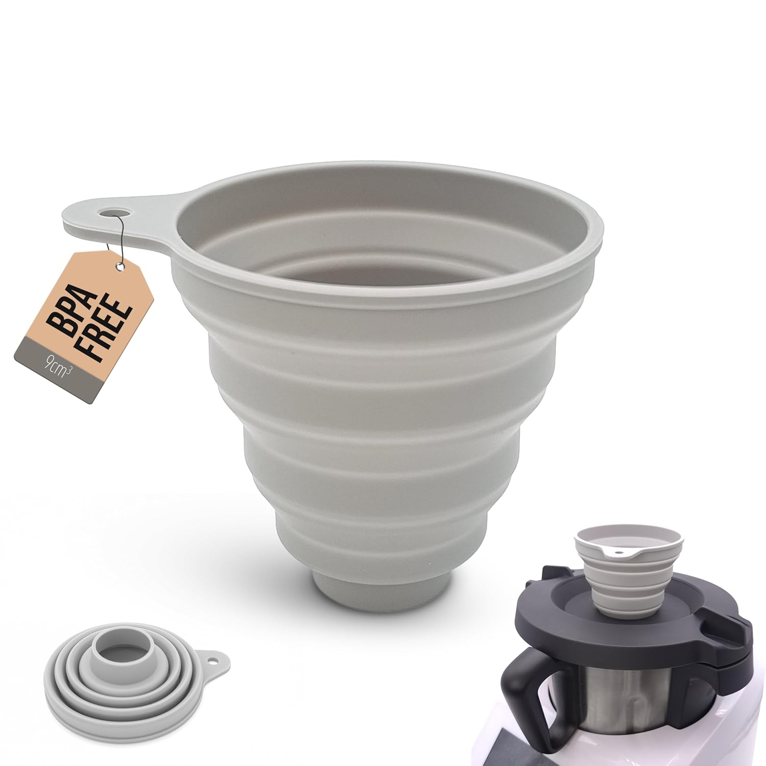 Silikon-Trichter für Monsieur Cuisine Smart, Connect, Trend & Compact