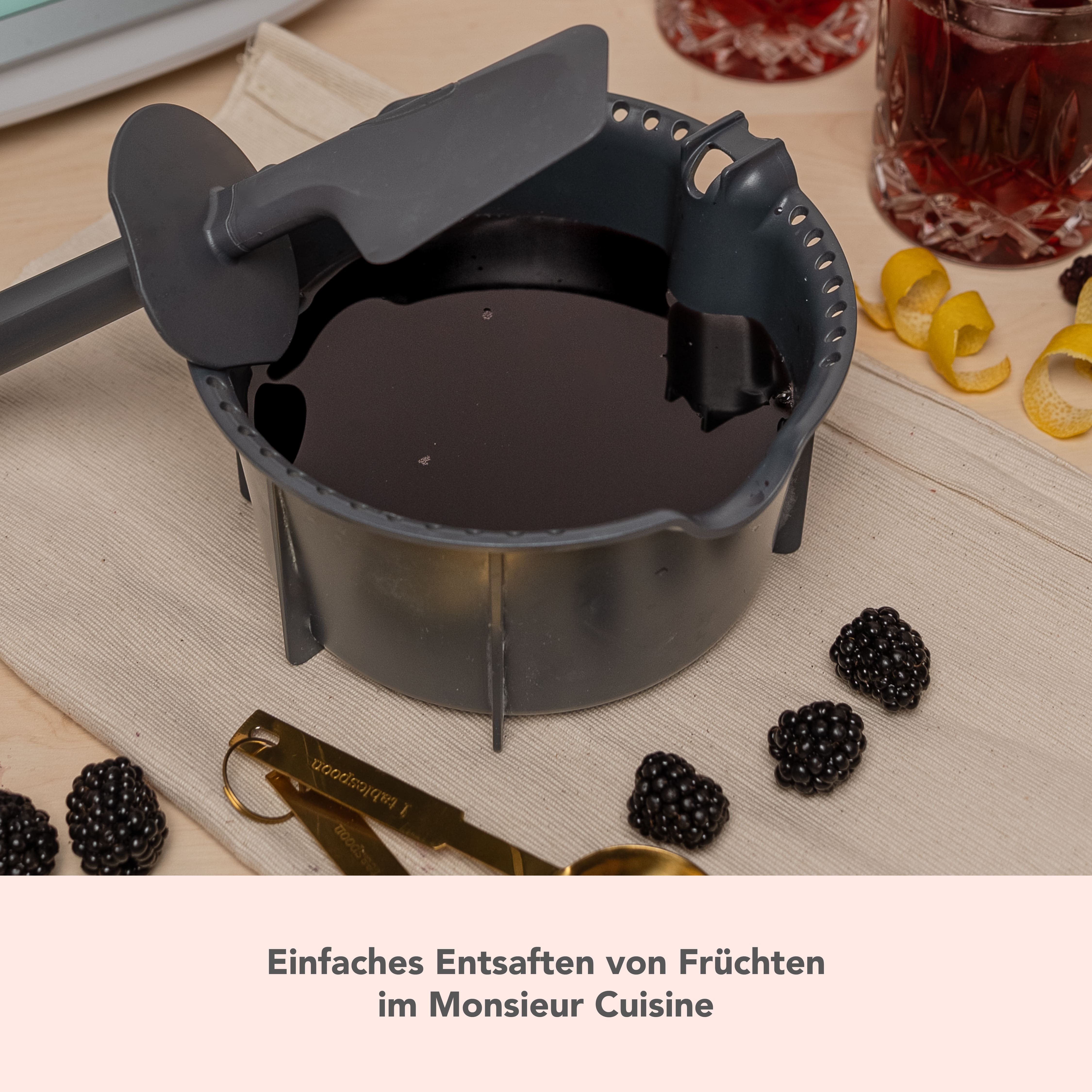 Simsafix® | Universalbehälter für Monsieur Cuisine Connect, Trend, Smart
