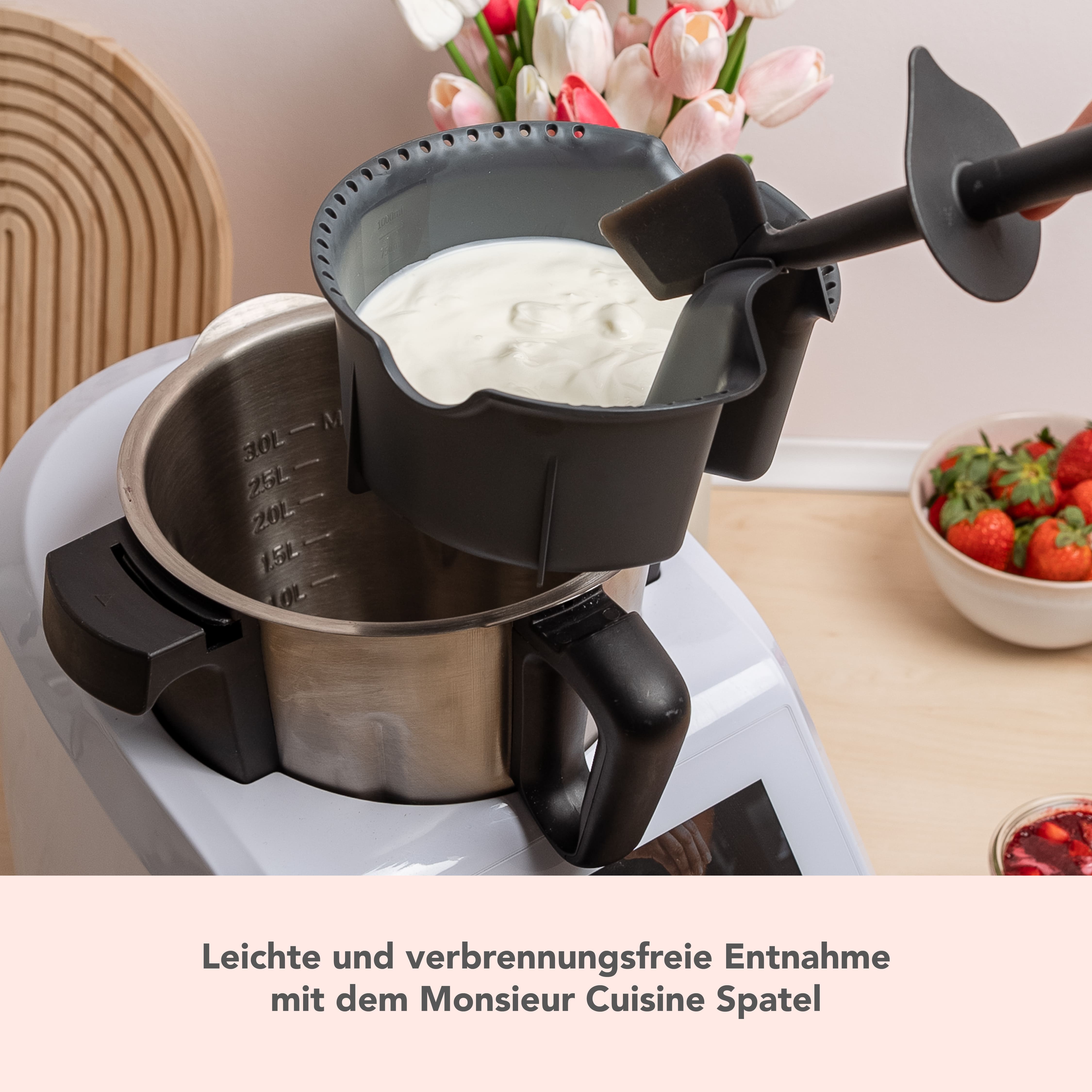 Simsafix® | Universalbehälter für Monsieur Cuisine Connect, Trend, Smart