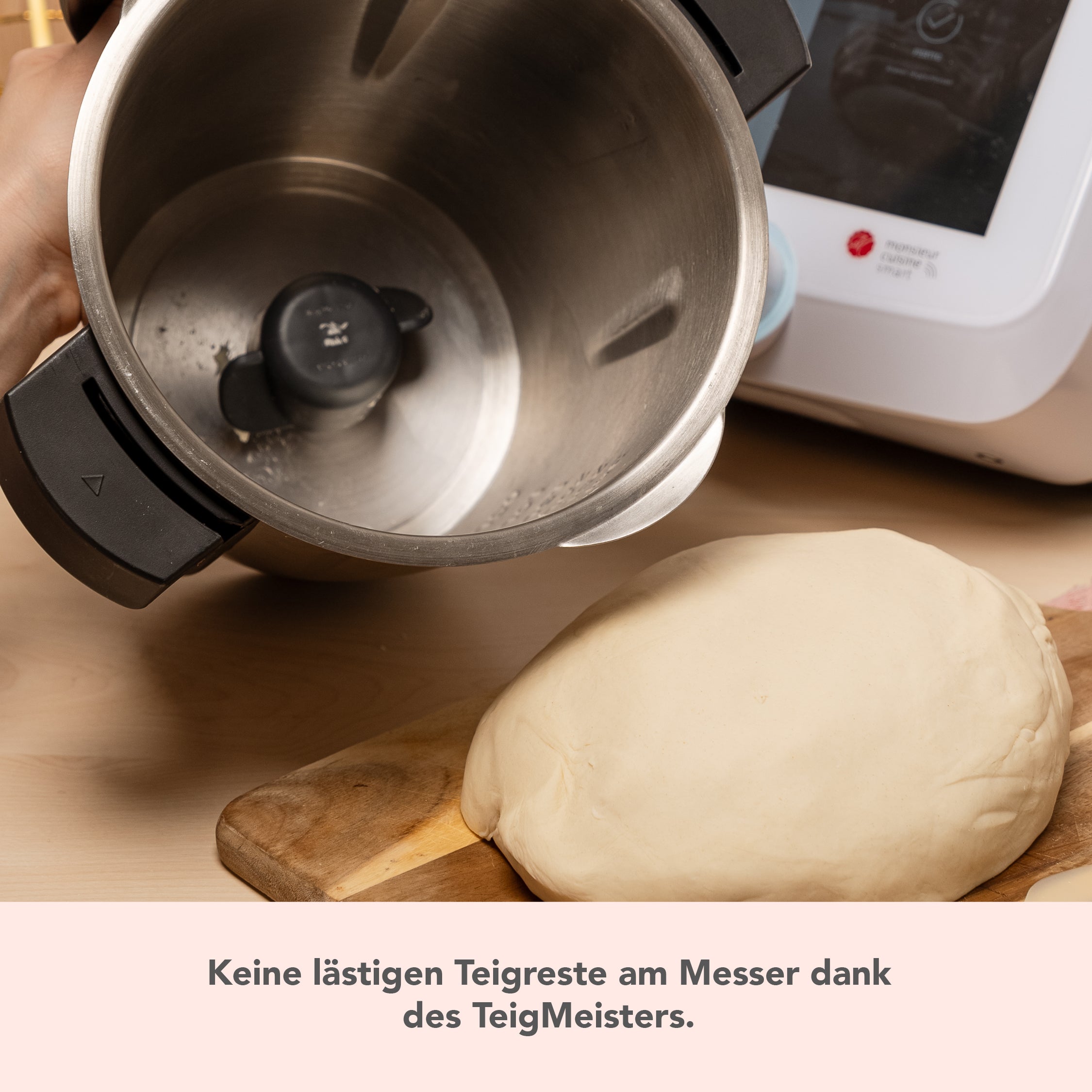TeigMeister | Kneteinsatz für Monsieur Cuisine Connect, Trend, Smart
