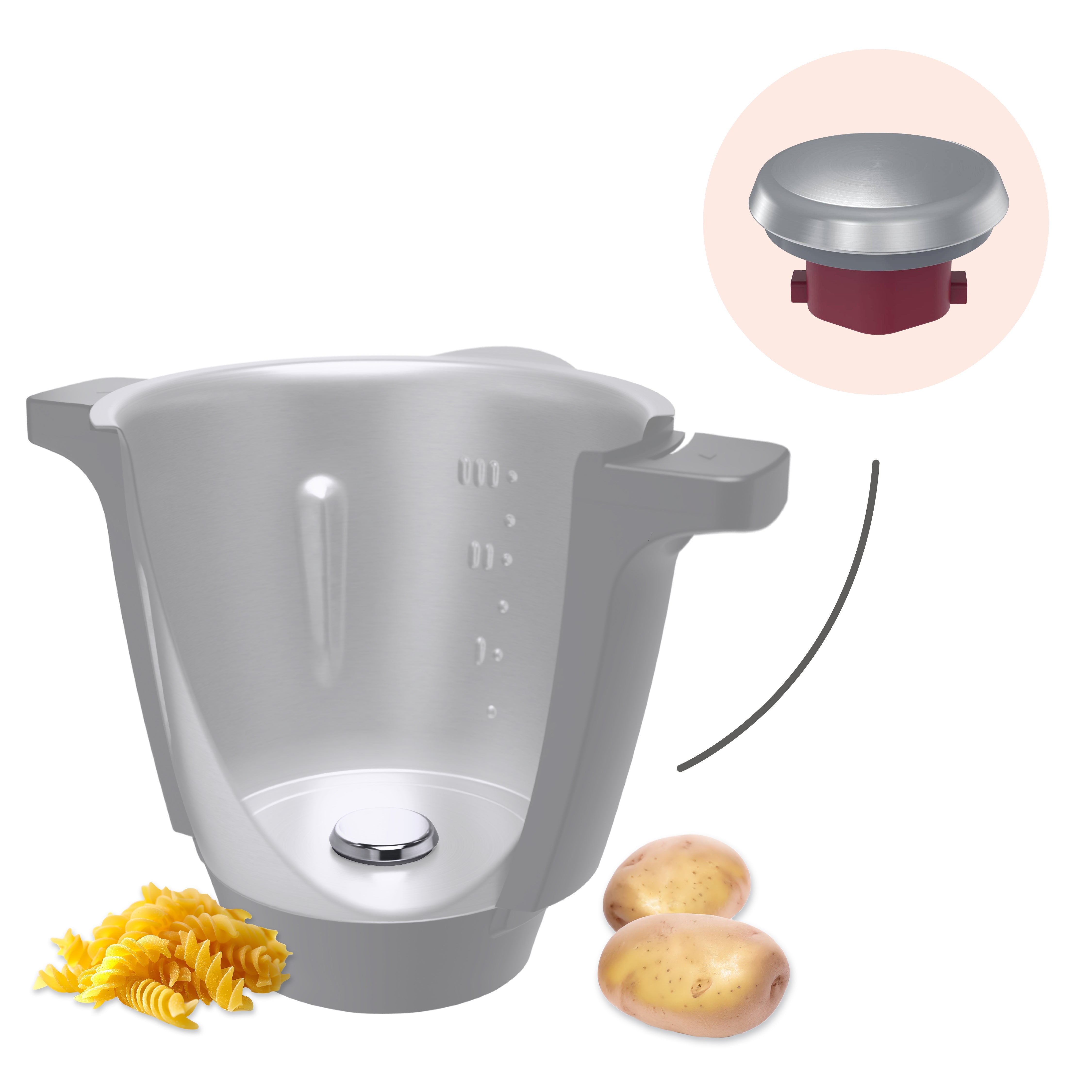 WunderCap® für Monsieur Cuisine Connect, Trend, Smart & Edition Plus