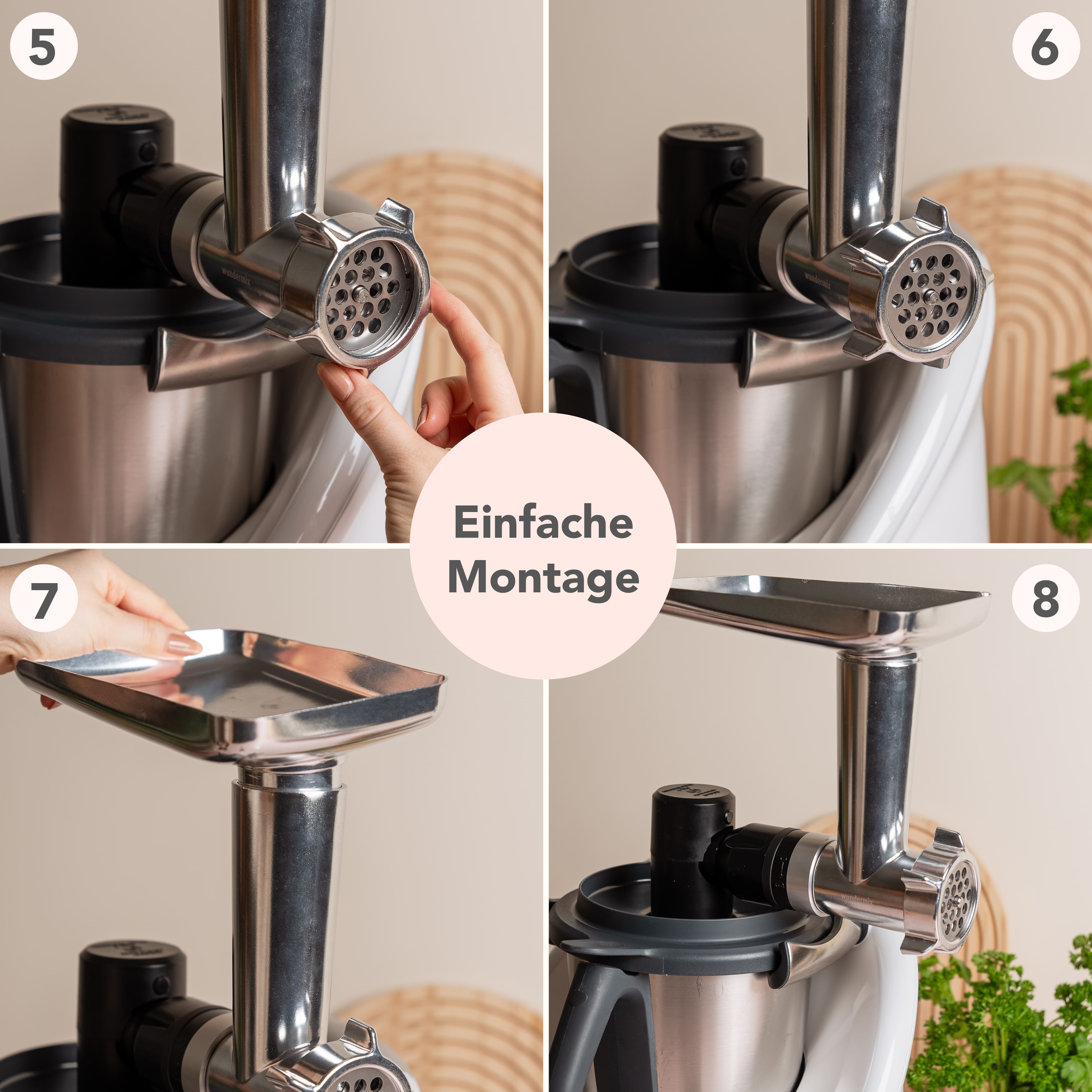 WunderCentix® | Starter-Set "Fleischwolf" für TM6, TM5