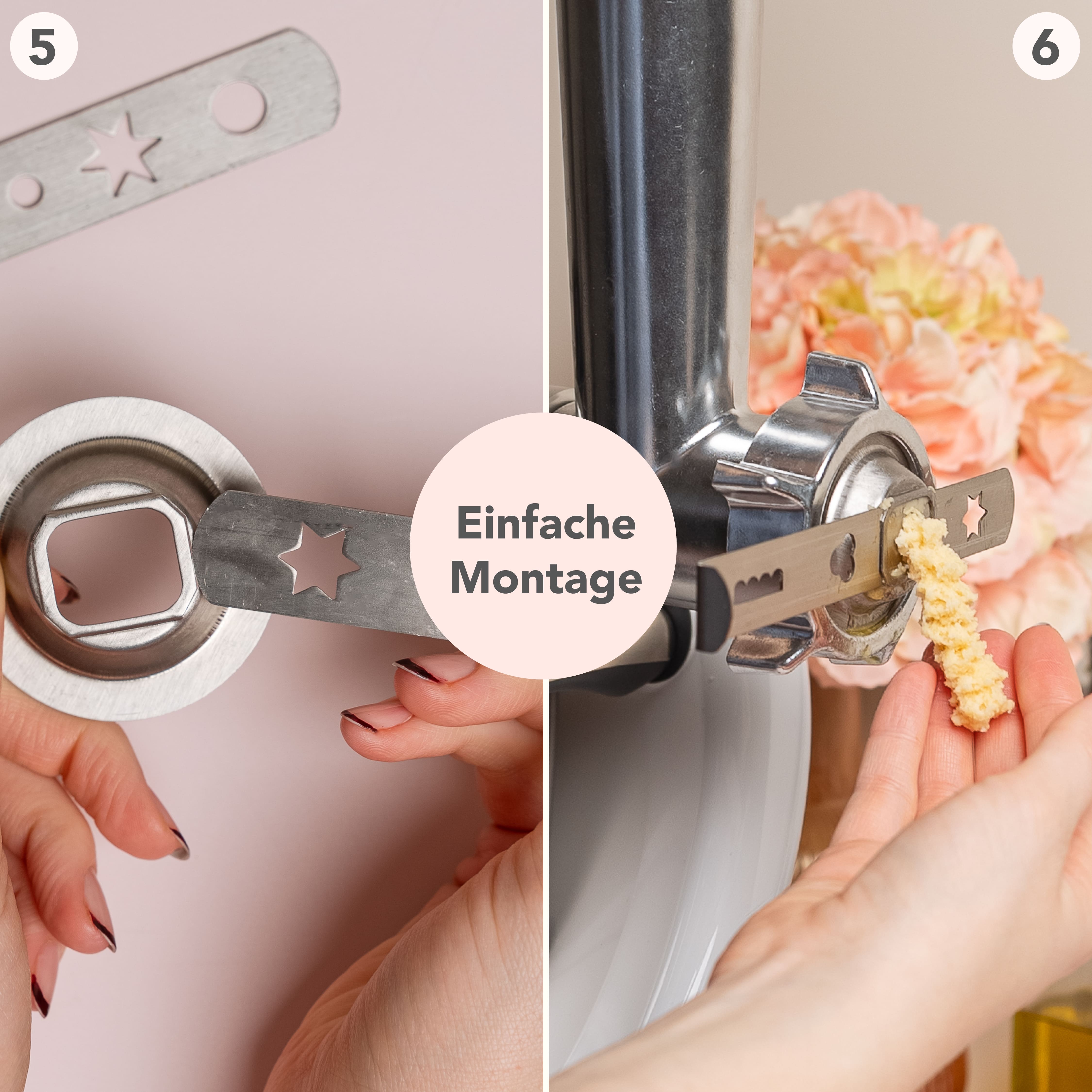 Spritzgebäck-Erweiterung für WunderCentix® Fleischwolf-Aufsatz