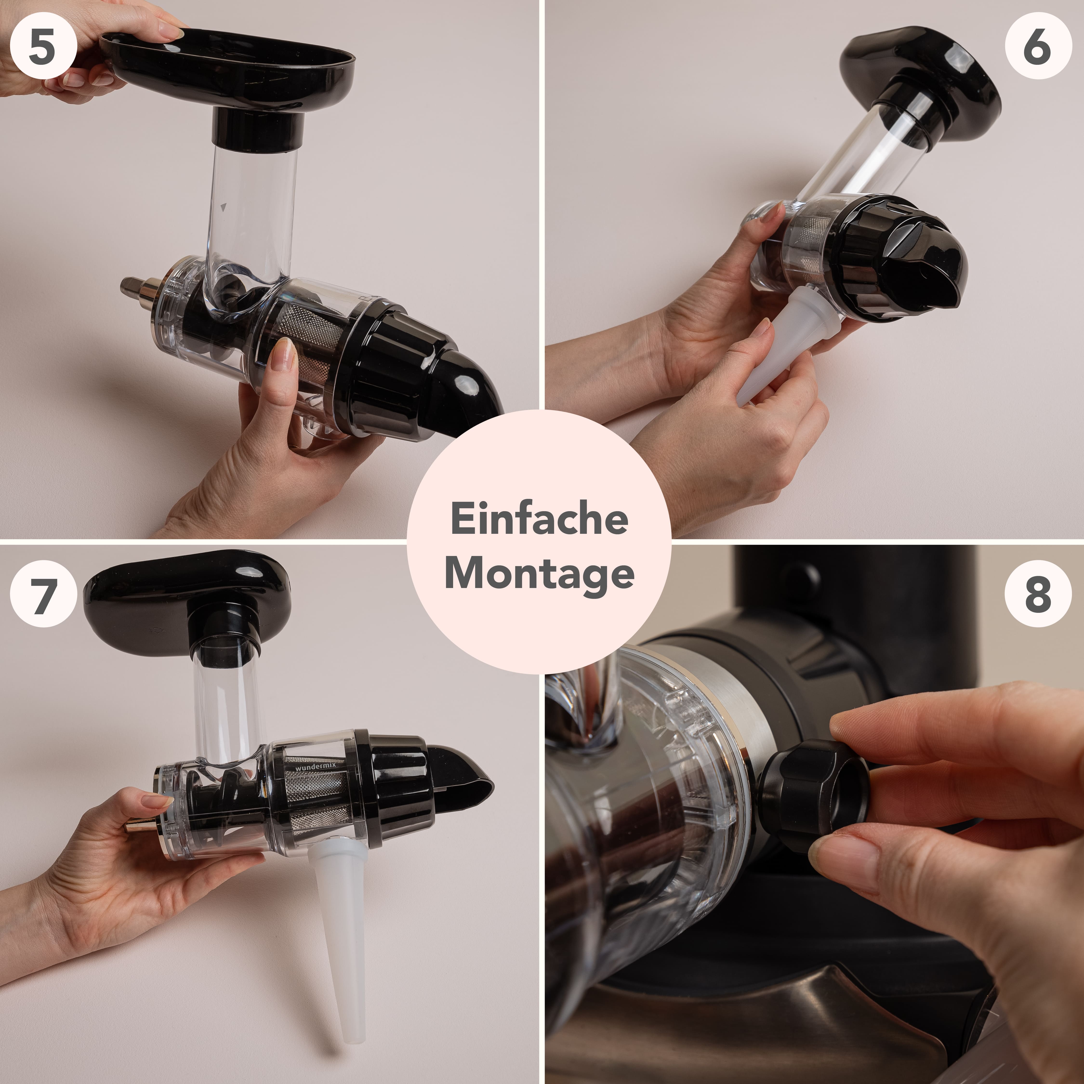 WunderCentix® | Starter-Set "Slow Juicer" für TM6, TM5