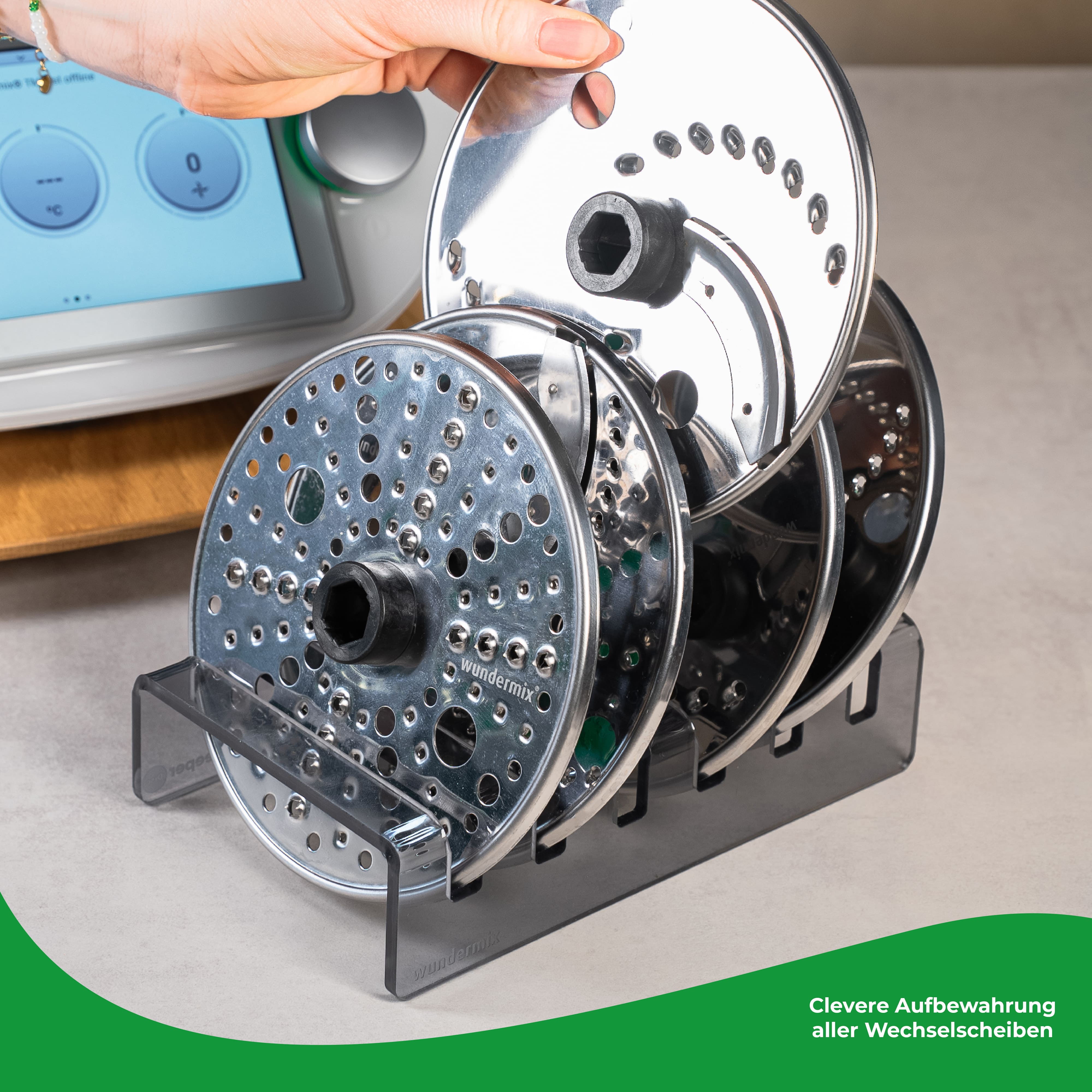 WunderKeeper® Disc | Scheibenhalterung für WunderSlicer/WunderPeeler/WunderPlate