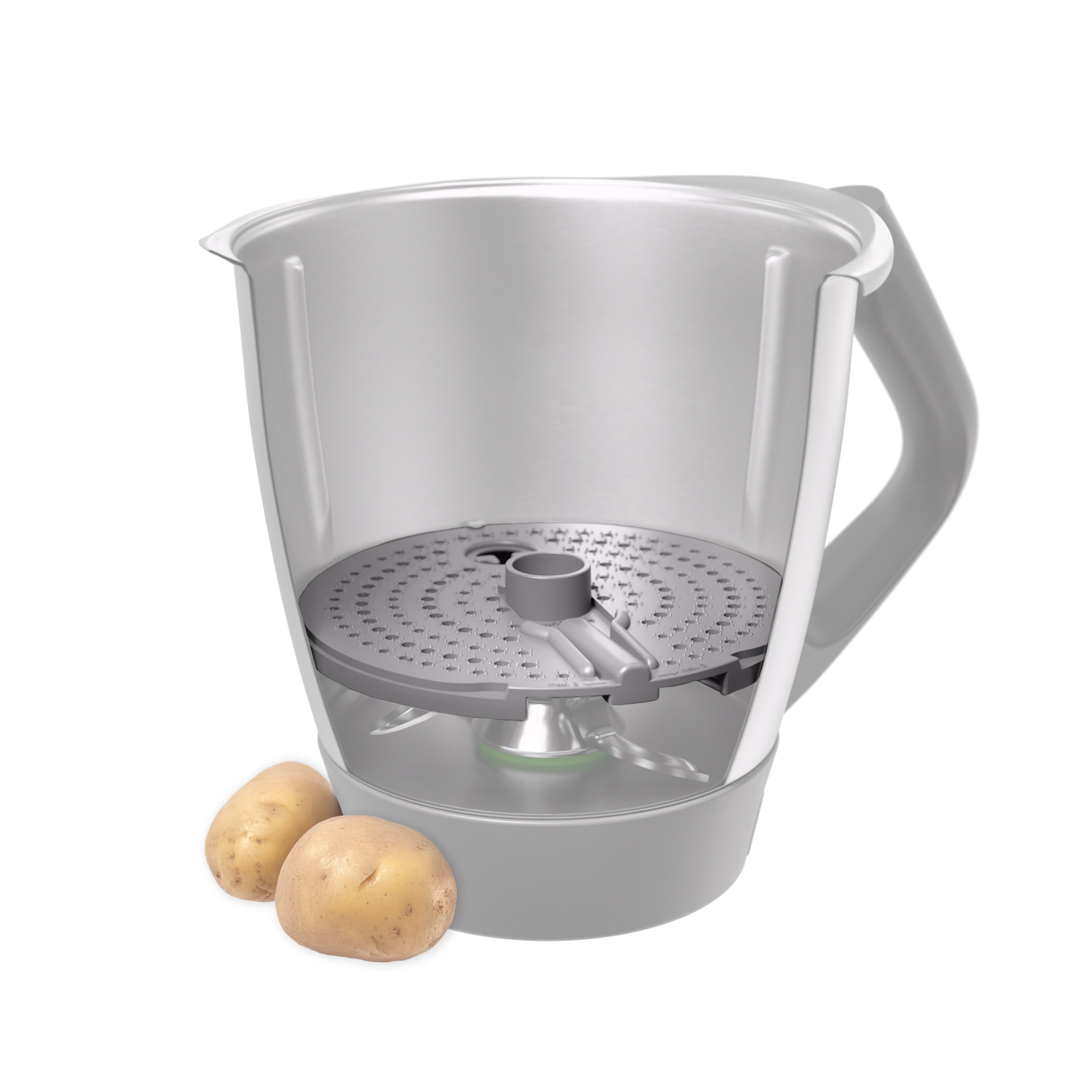 WunderPeeler® | V2 | Kartoffelschäler-Aufsatz für Thermomix TM7, TM6, TM5, TM31