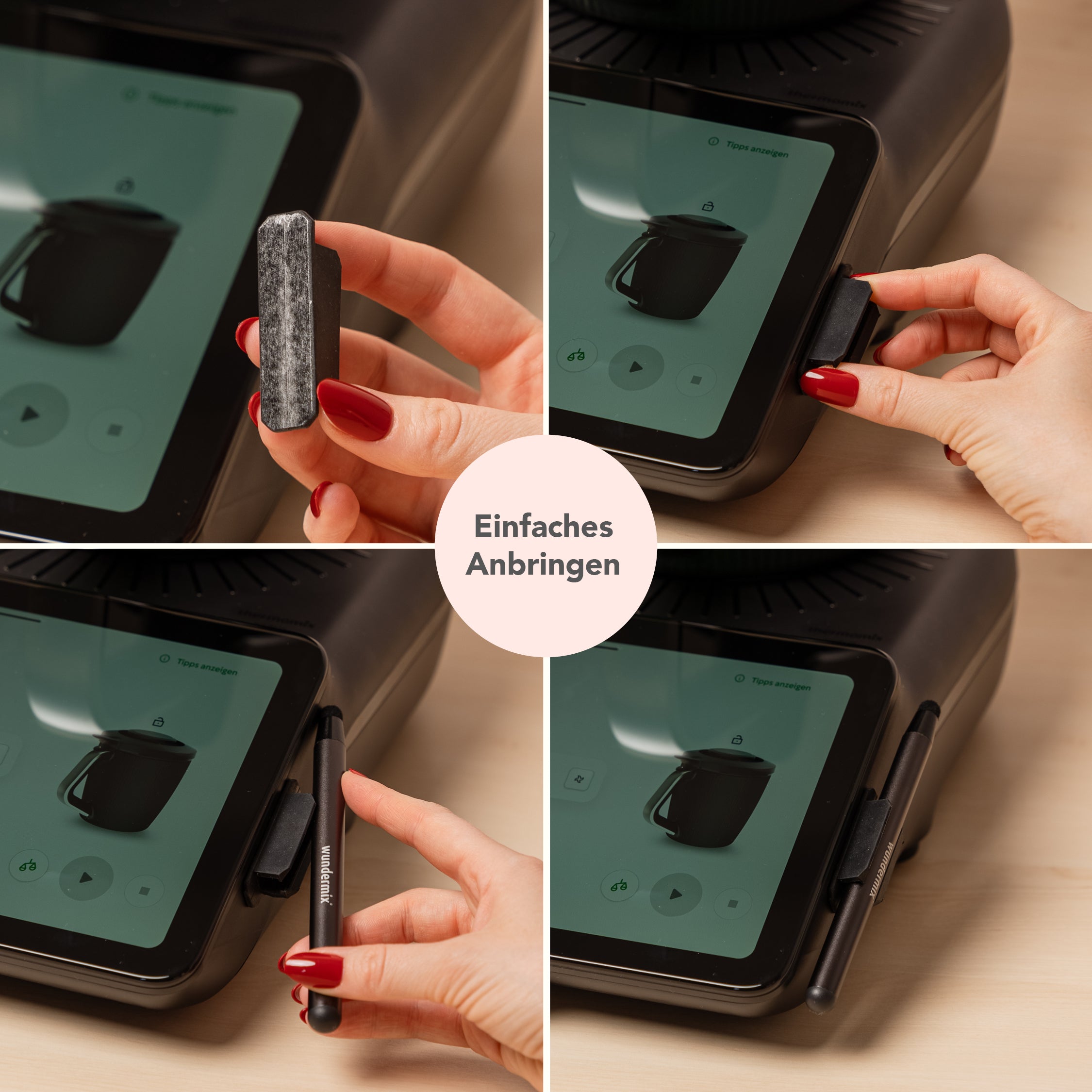 WunderScreen Spar-Set: Displayschutz und TouchPen für TM7