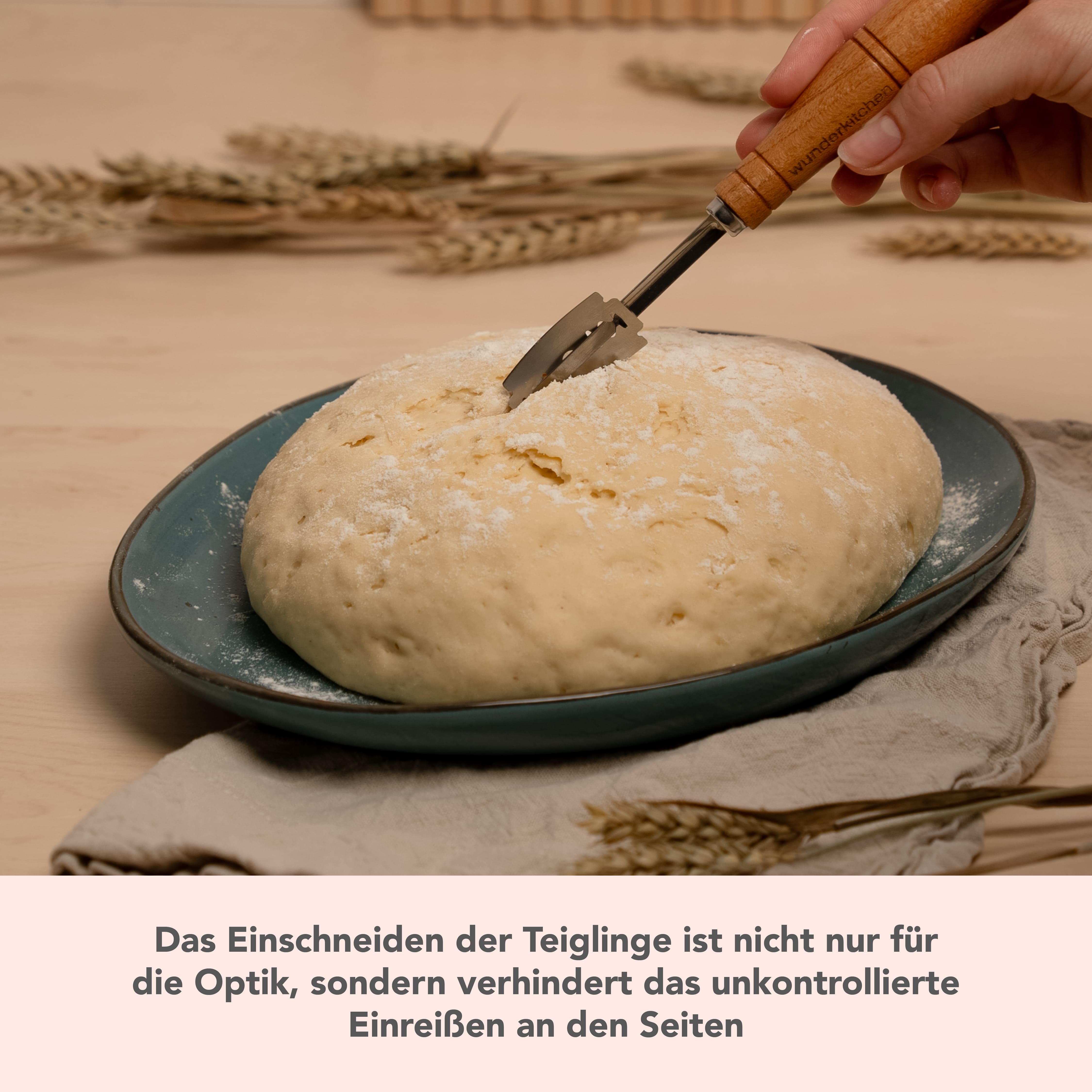 WunderStyler® Classic | Bäckermesser mit Holzgriff