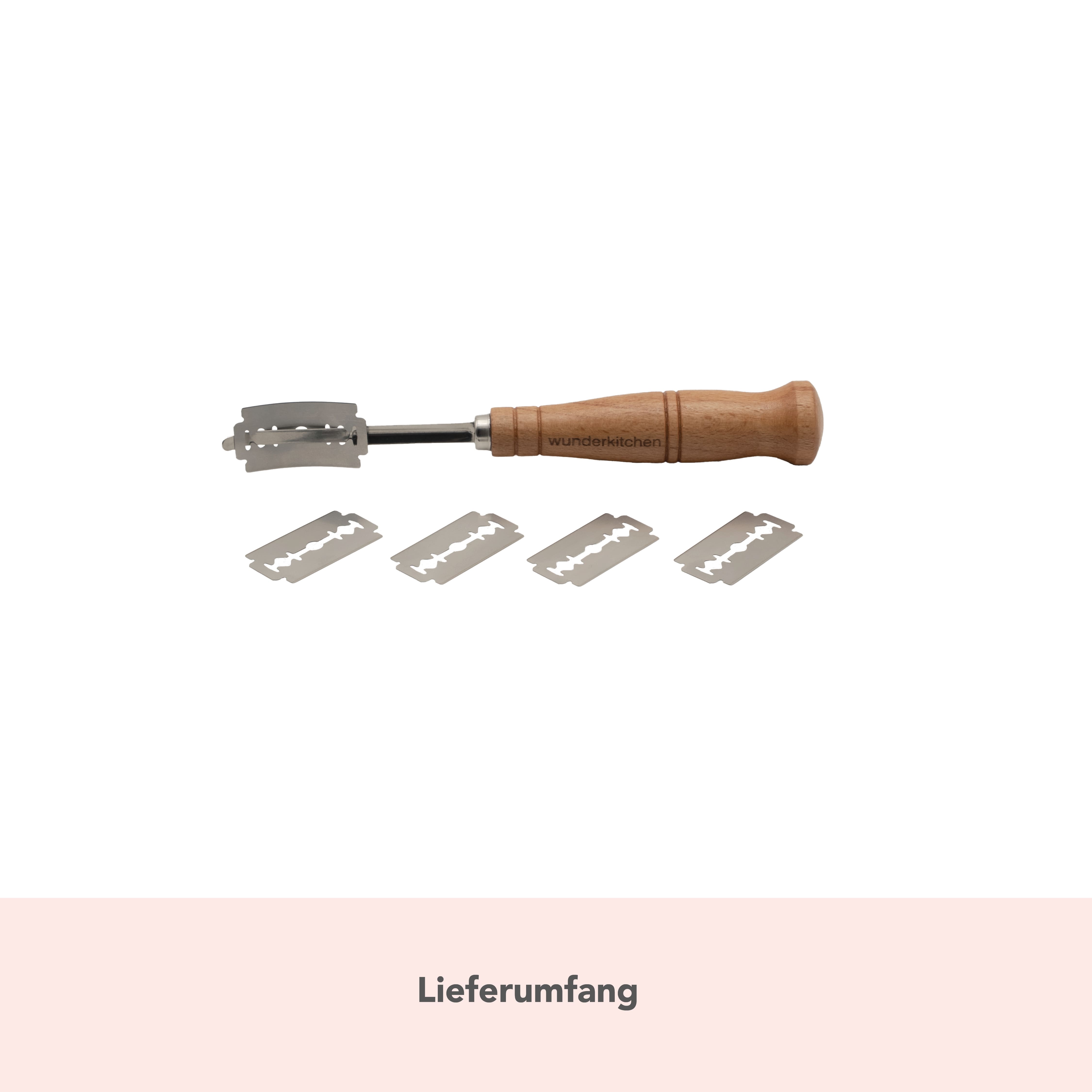 WunderStyler® Classic | Bäckermesser mit Holzgriff
