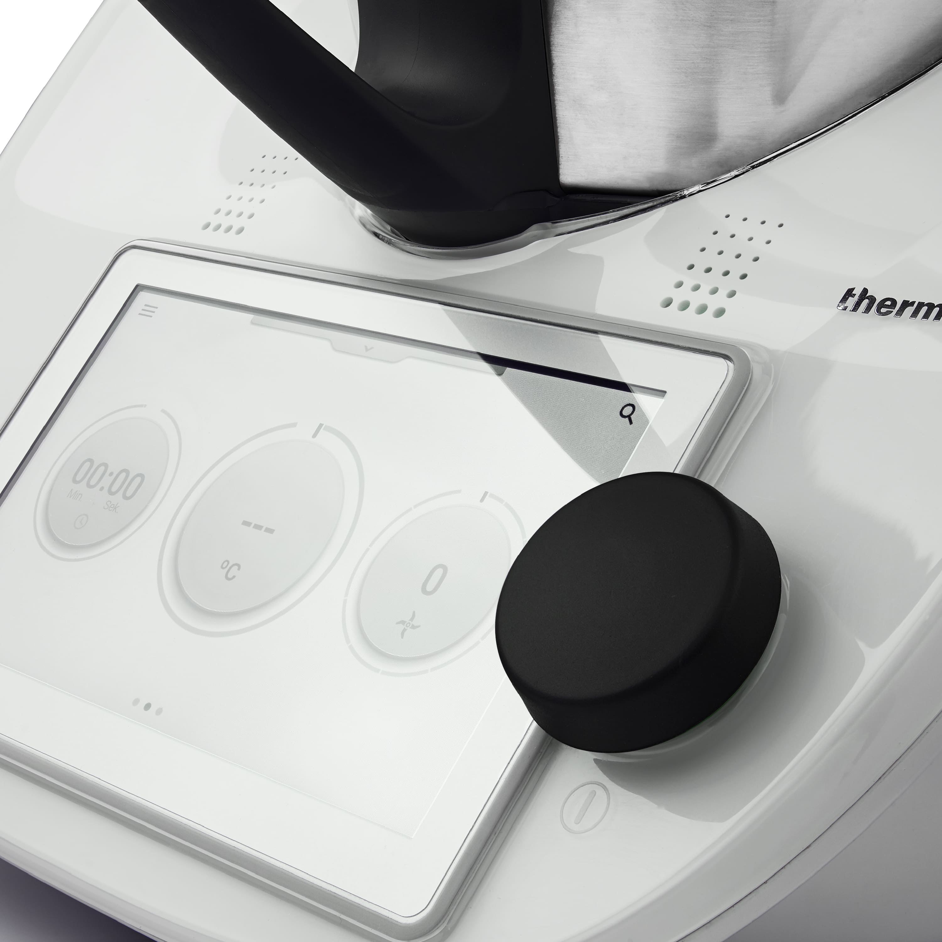 WunderWrap® Button | Drehknopfabdeckung für TM6, TM Friend | 2er-Set | schwarz