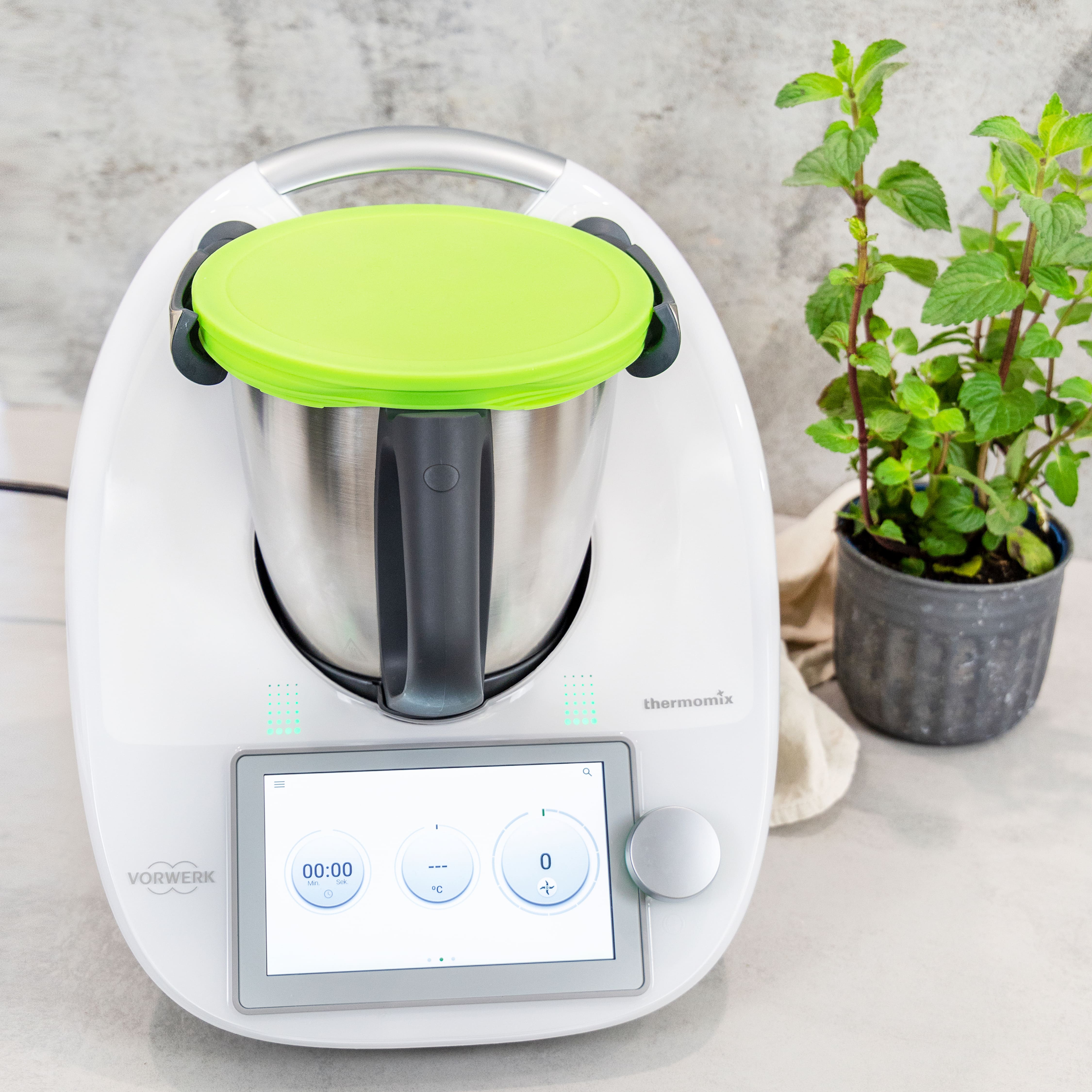 WunderLid® | Silikondeckel für Thermomix-Mixtopf TM7, TM6, TM5, TM31