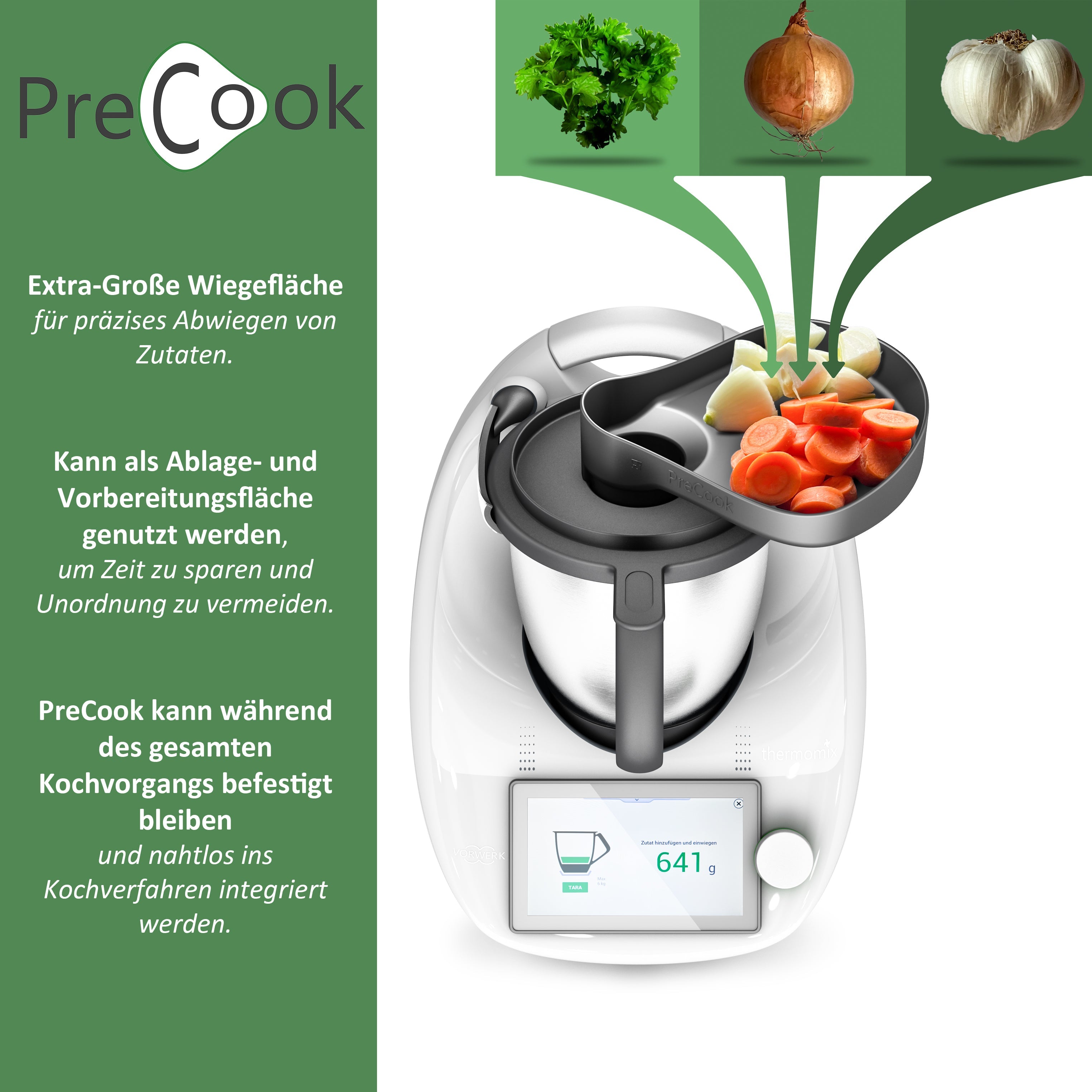 Mixle® PreCook | Deckelerweiterung für TM6, TM5, TM31