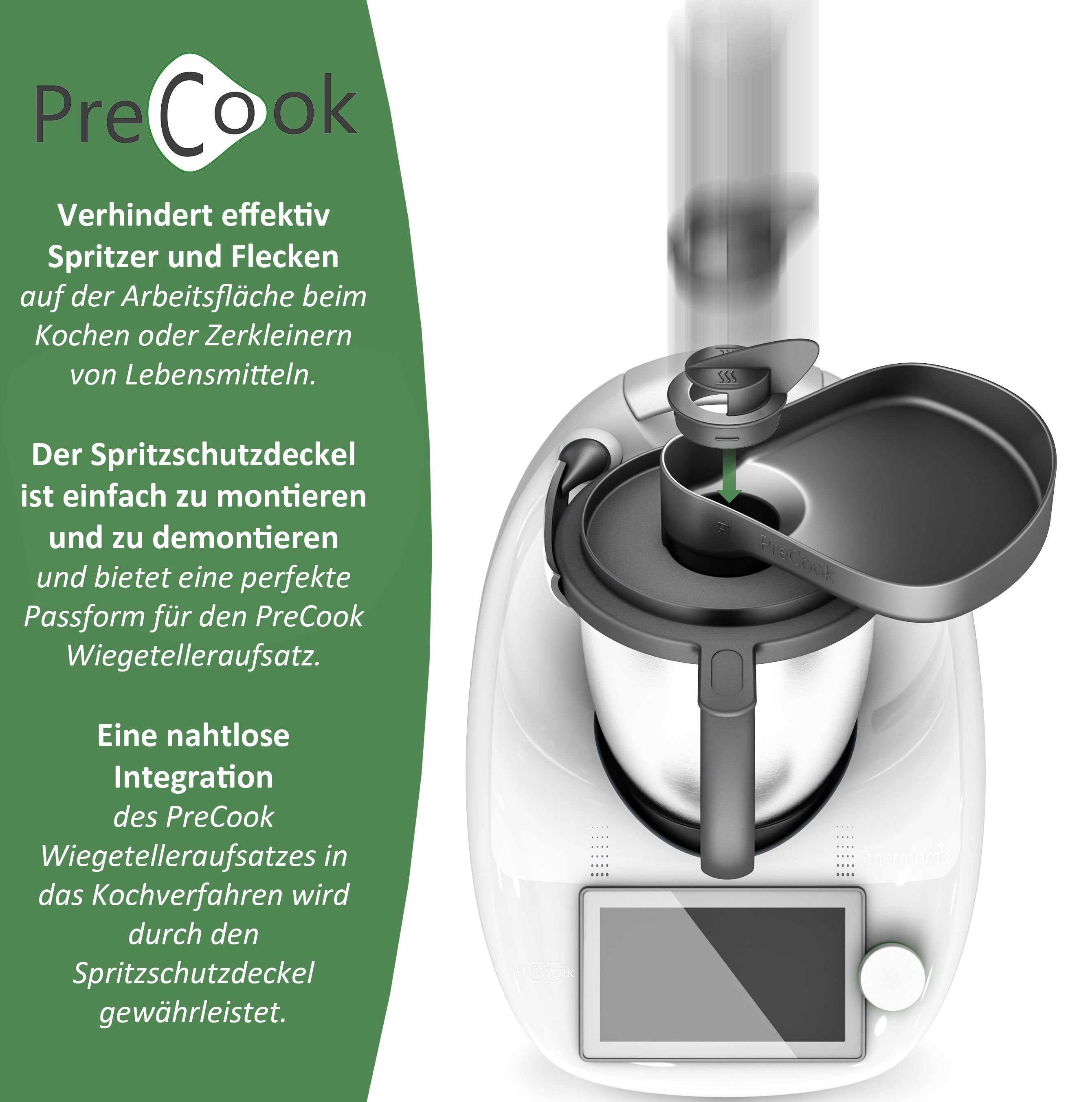 Mixle® PreCook | Deckelerweiterung für TM6, TM5, TM31