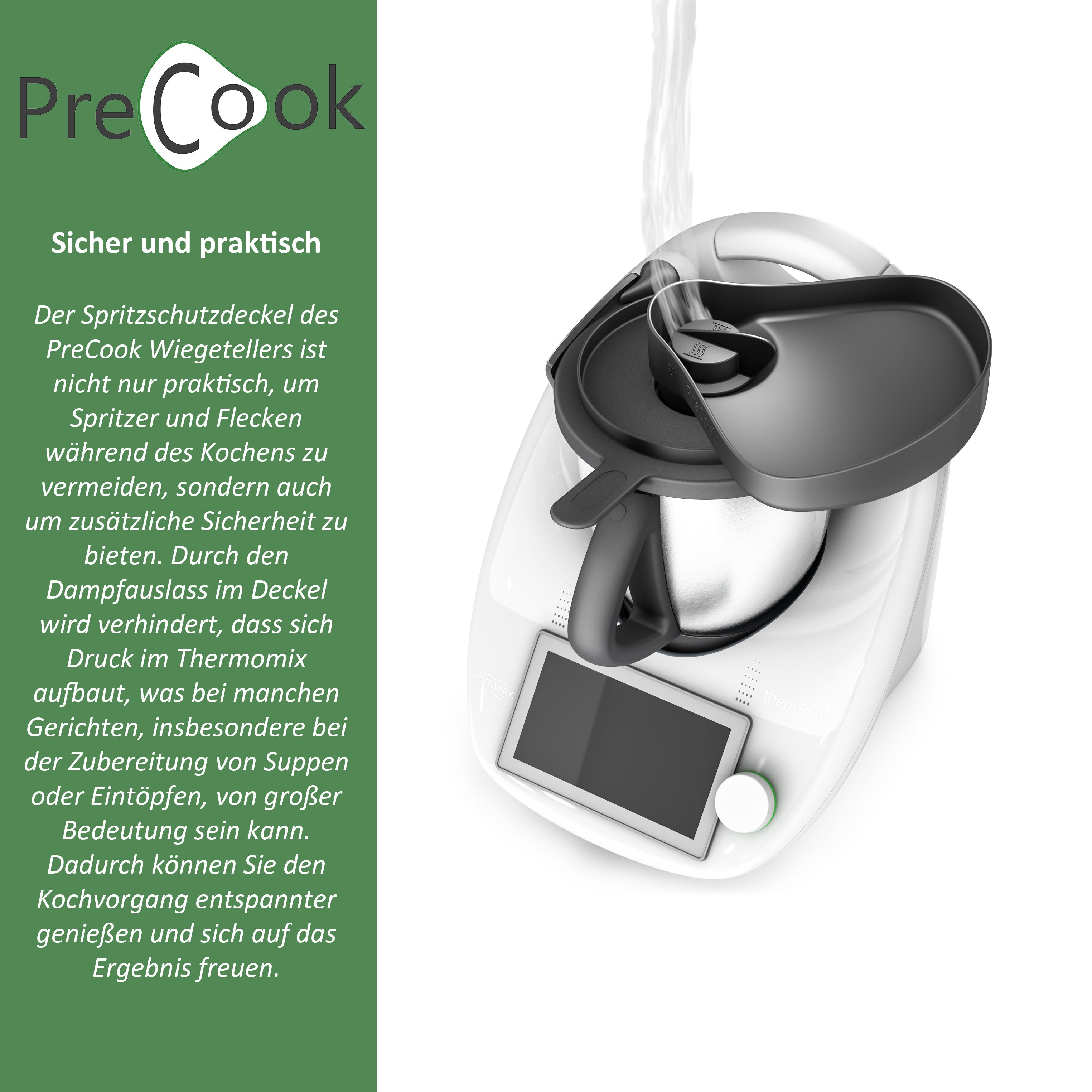 Mixle® PreCook | Deckelerweiterung für TM6, TM5, TM31