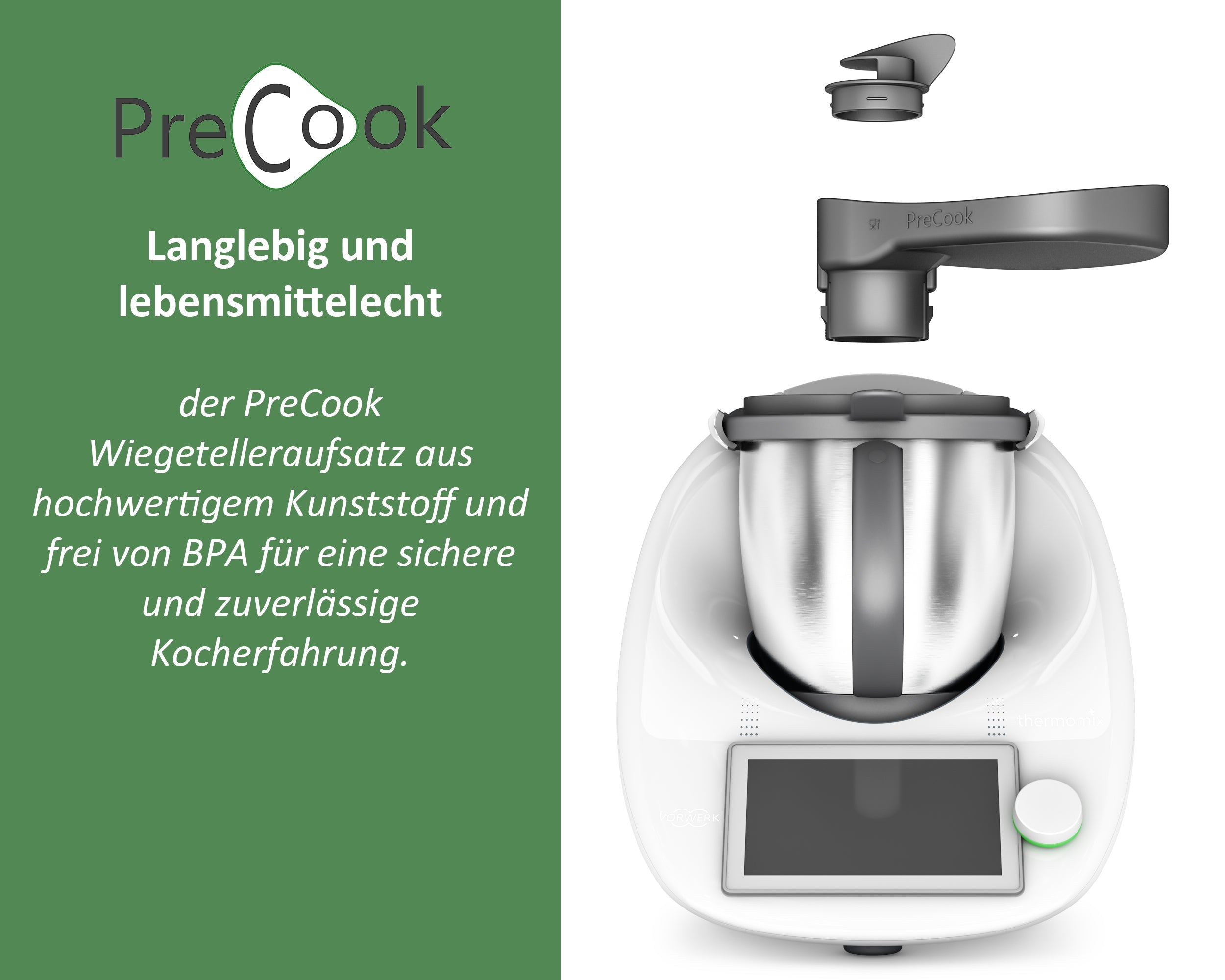 Mixle® PreCook | Deckelerweiterung für TM6, TM5, TM31
