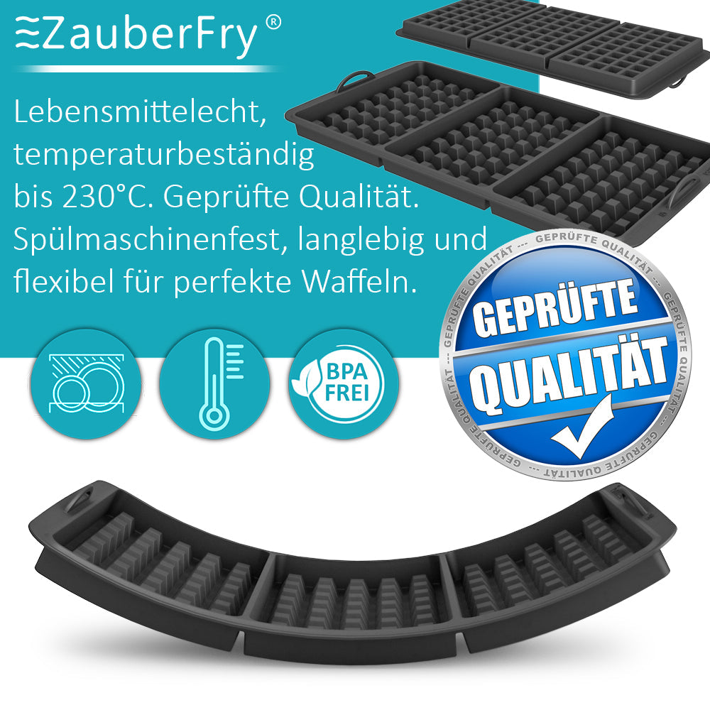 ZauberFry - Waffeleinsatz für OptiGrill XL