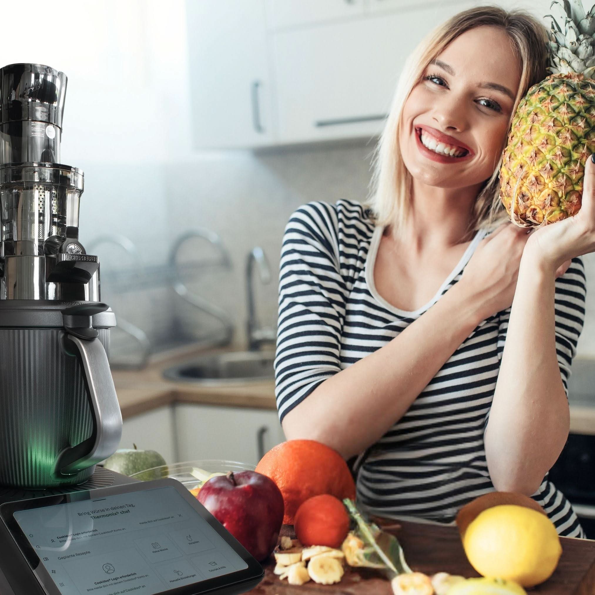SaftPro | Slowjuicer / Entsafter inkl. Adapter für Thermomix TM7