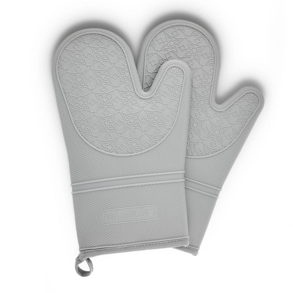 Ofenhandschuhe Set «food with love»